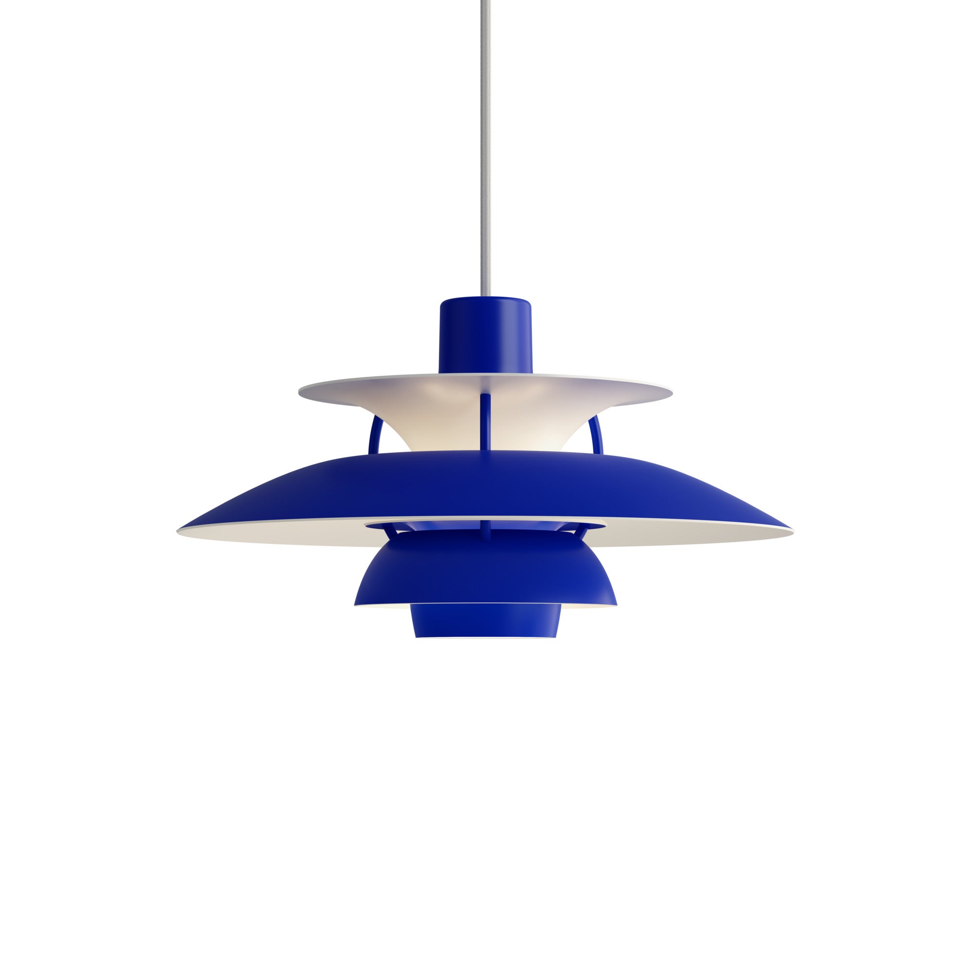 Lampa wisząca PH 5 monochromatyczny niebieski
