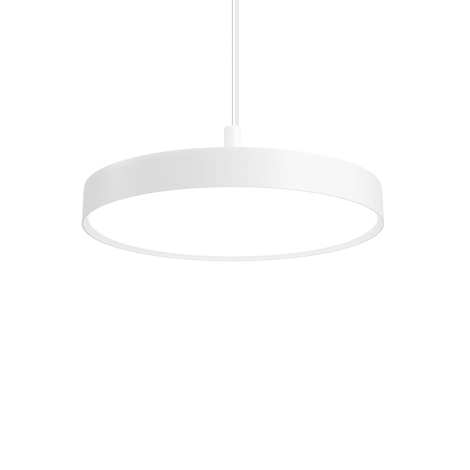 LP SLIM ROUND white pendant lamp