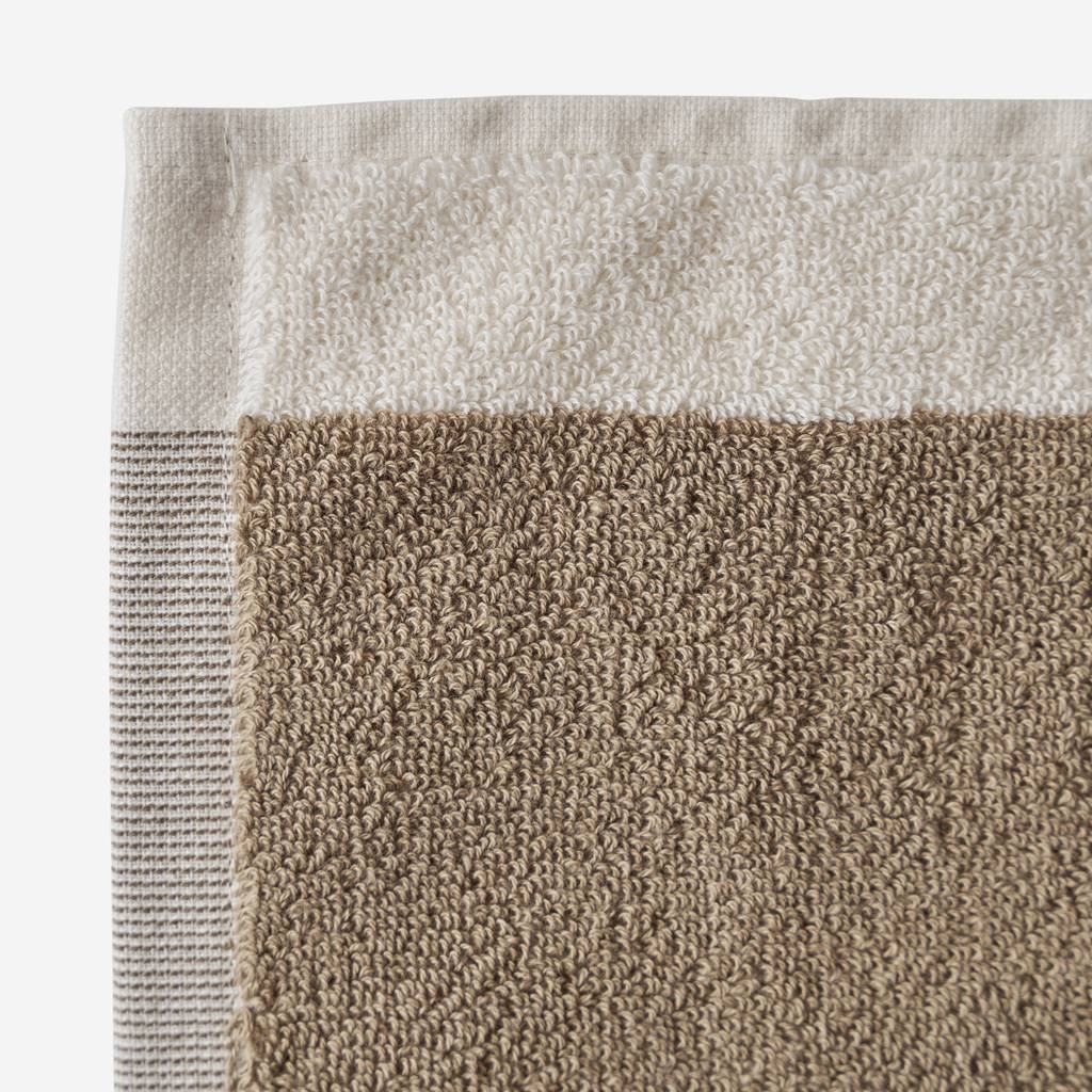 Badezimmermatte VIPP taupe Baumwolle