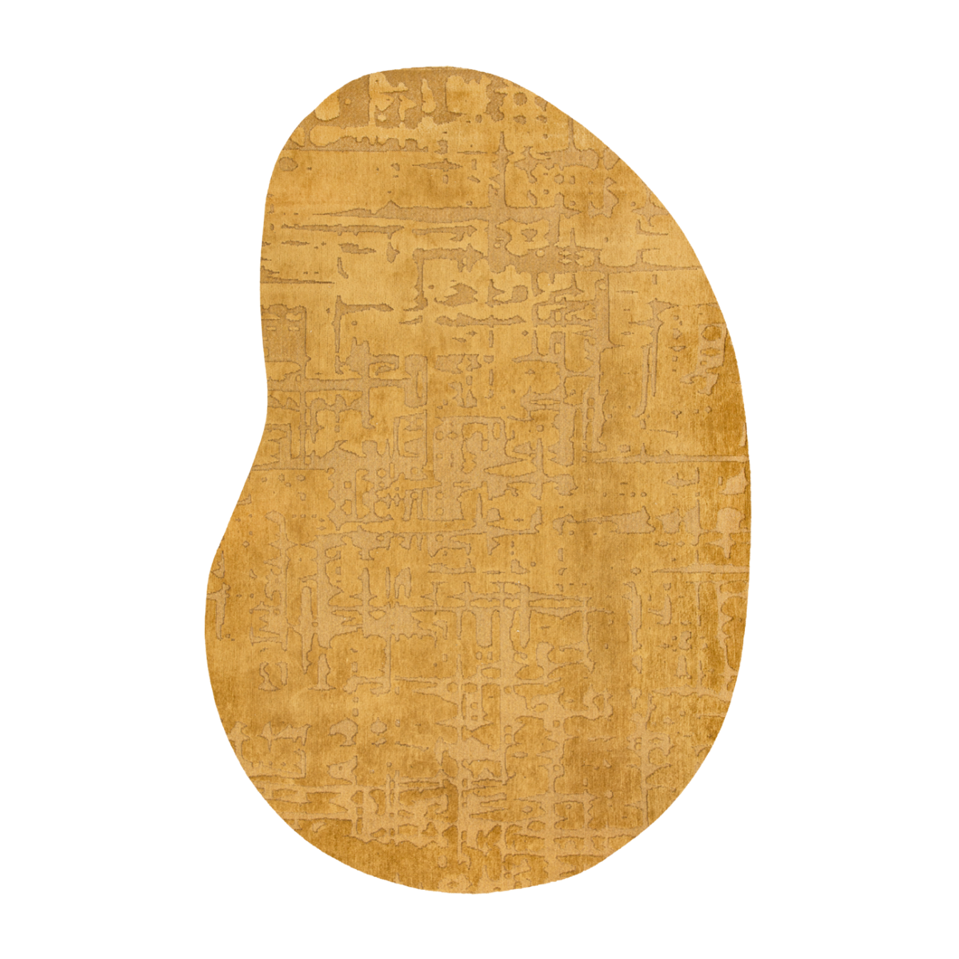 Dywan owalny BAOBAB MADAGASKAR żółty