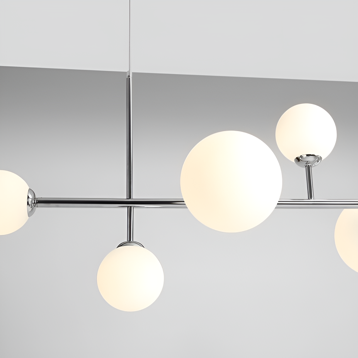 Lampa wisząca DIONE HEXA chromowany