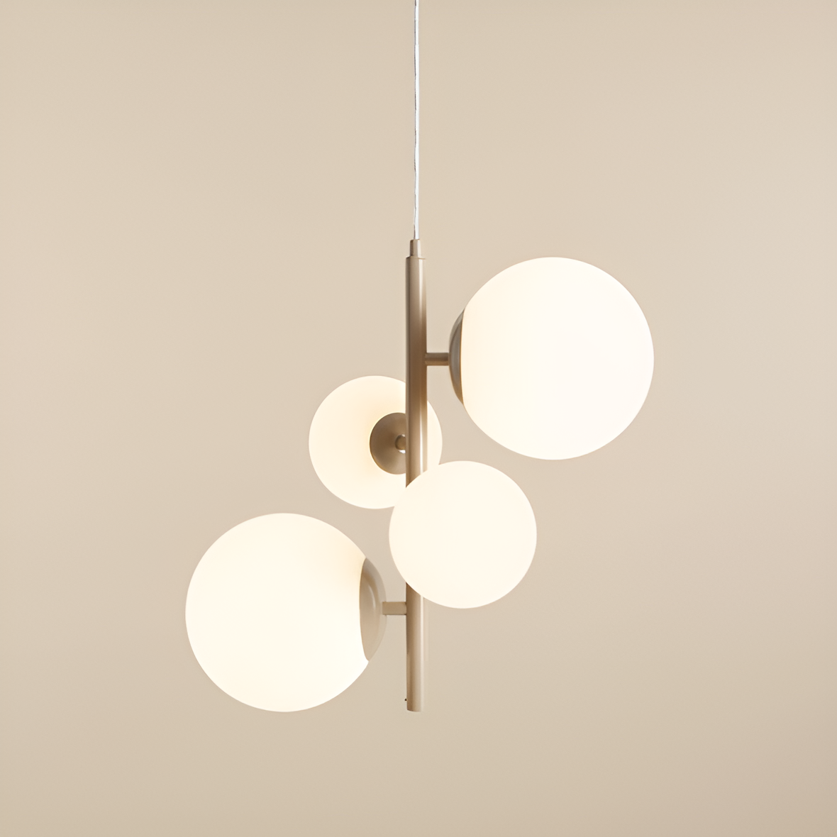 Lampa wisząca BLOOM QUATRO beżowy