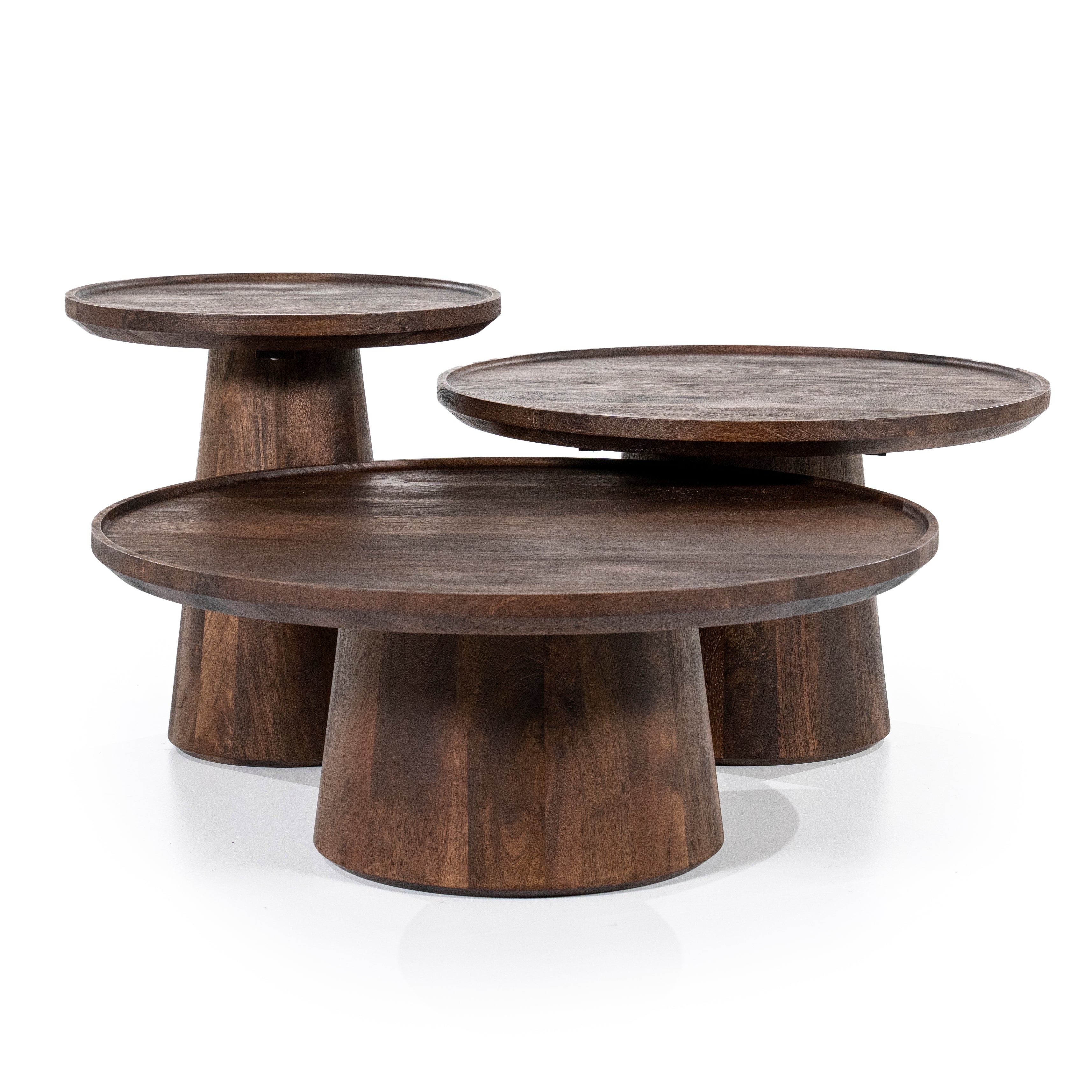 RON Mango Wood Side Table
