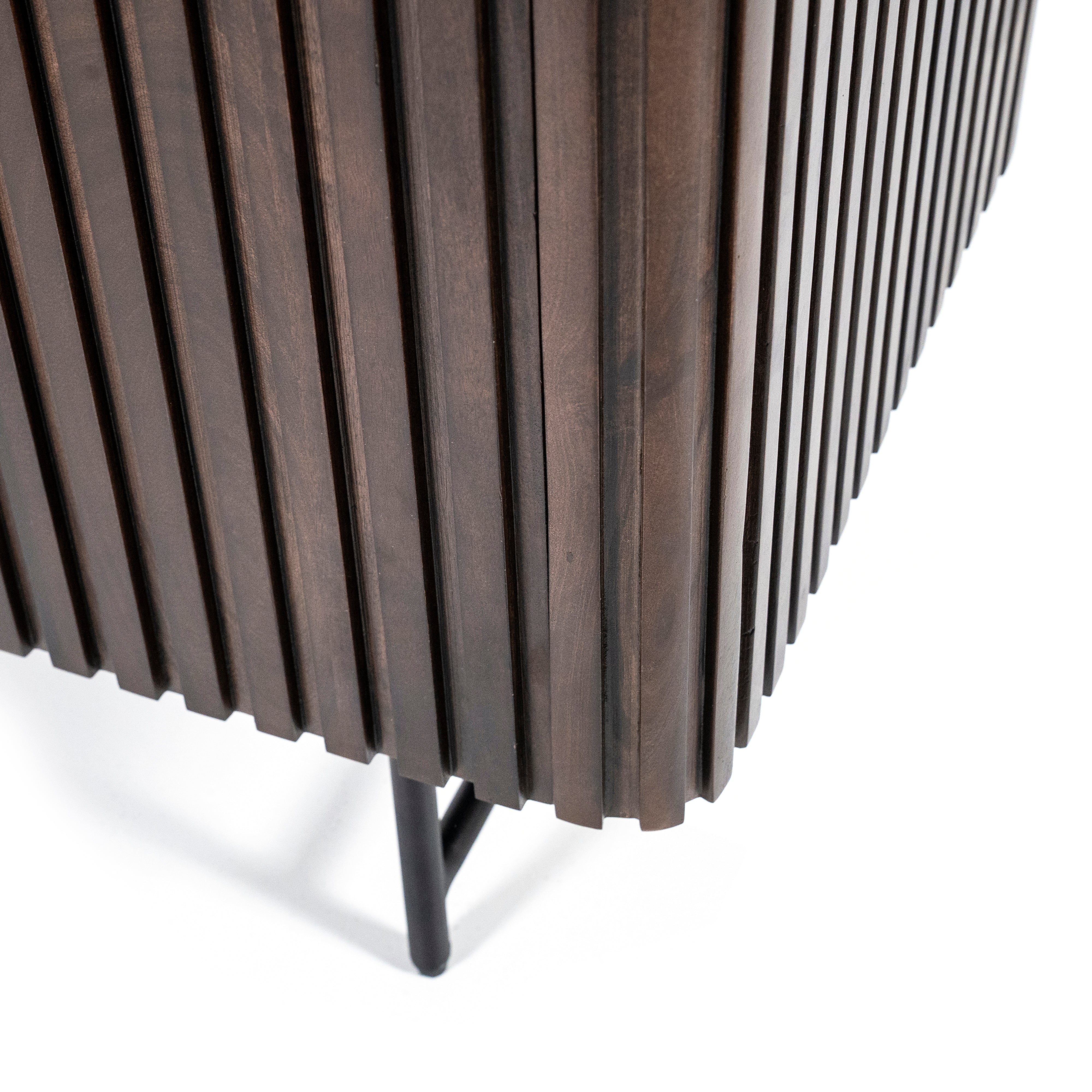 Szafa REMI dark brown mango wood