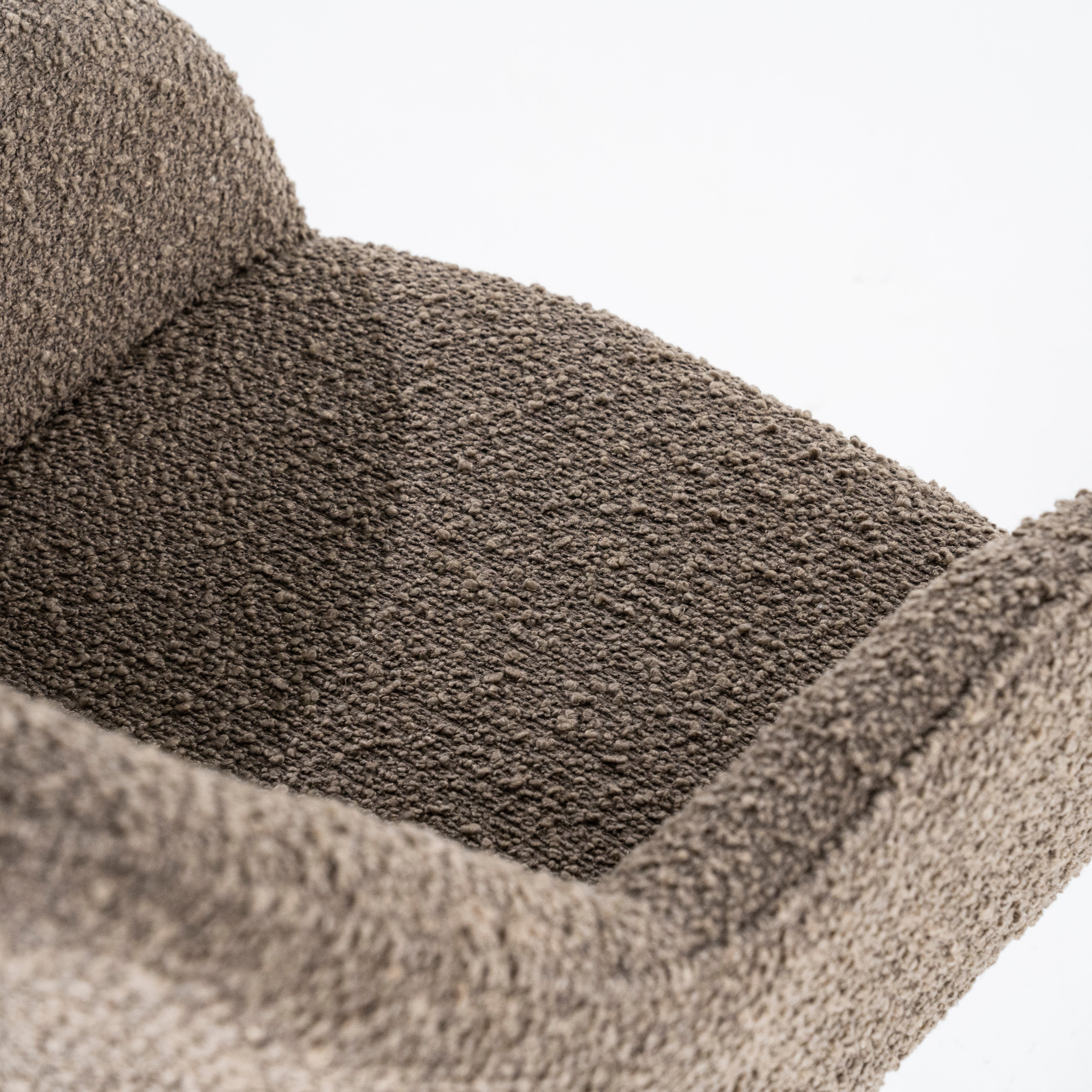 Krzesło FABIO ciemnobrązowy z czarną podstawą