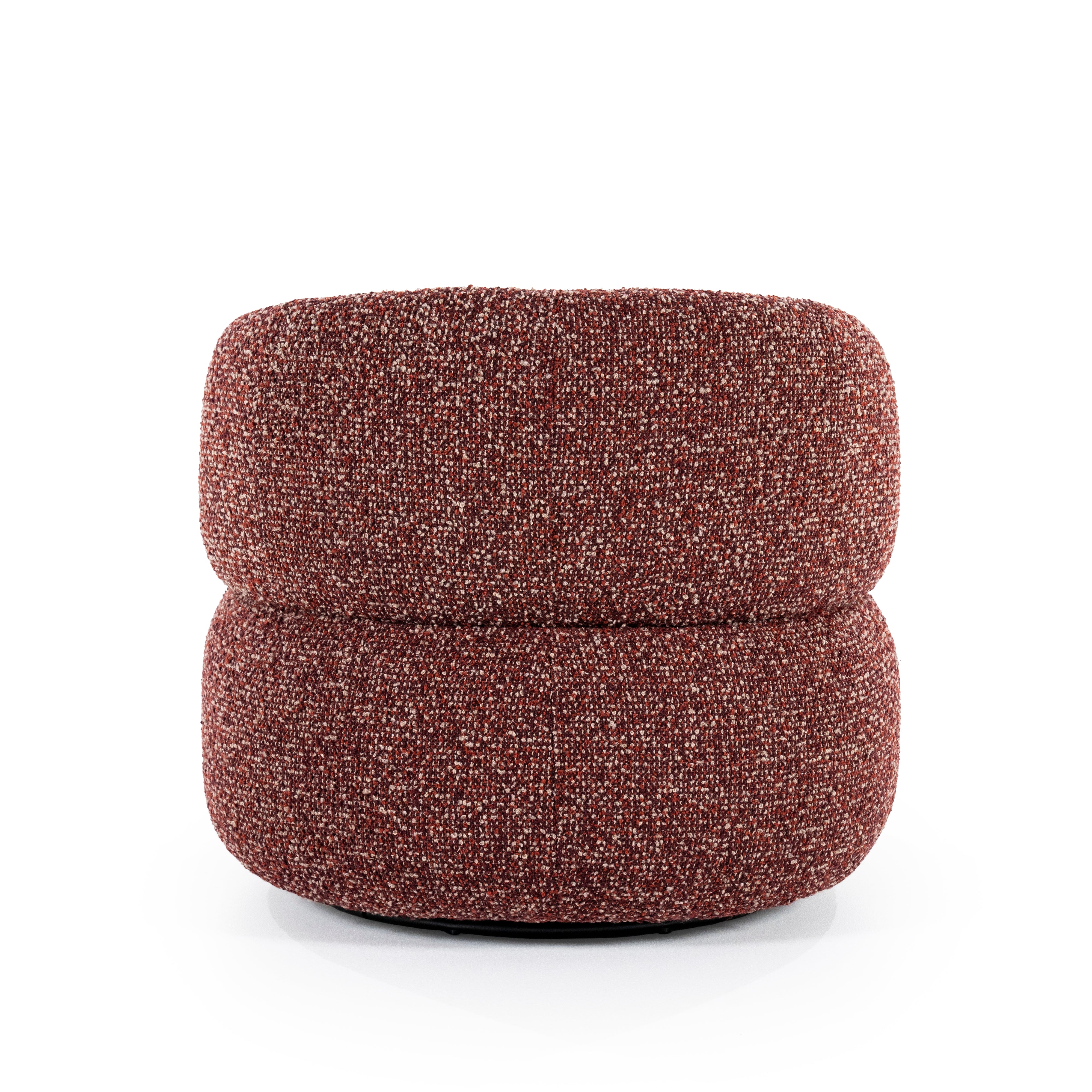 Fotel MAEVE rudobrązowy melanż