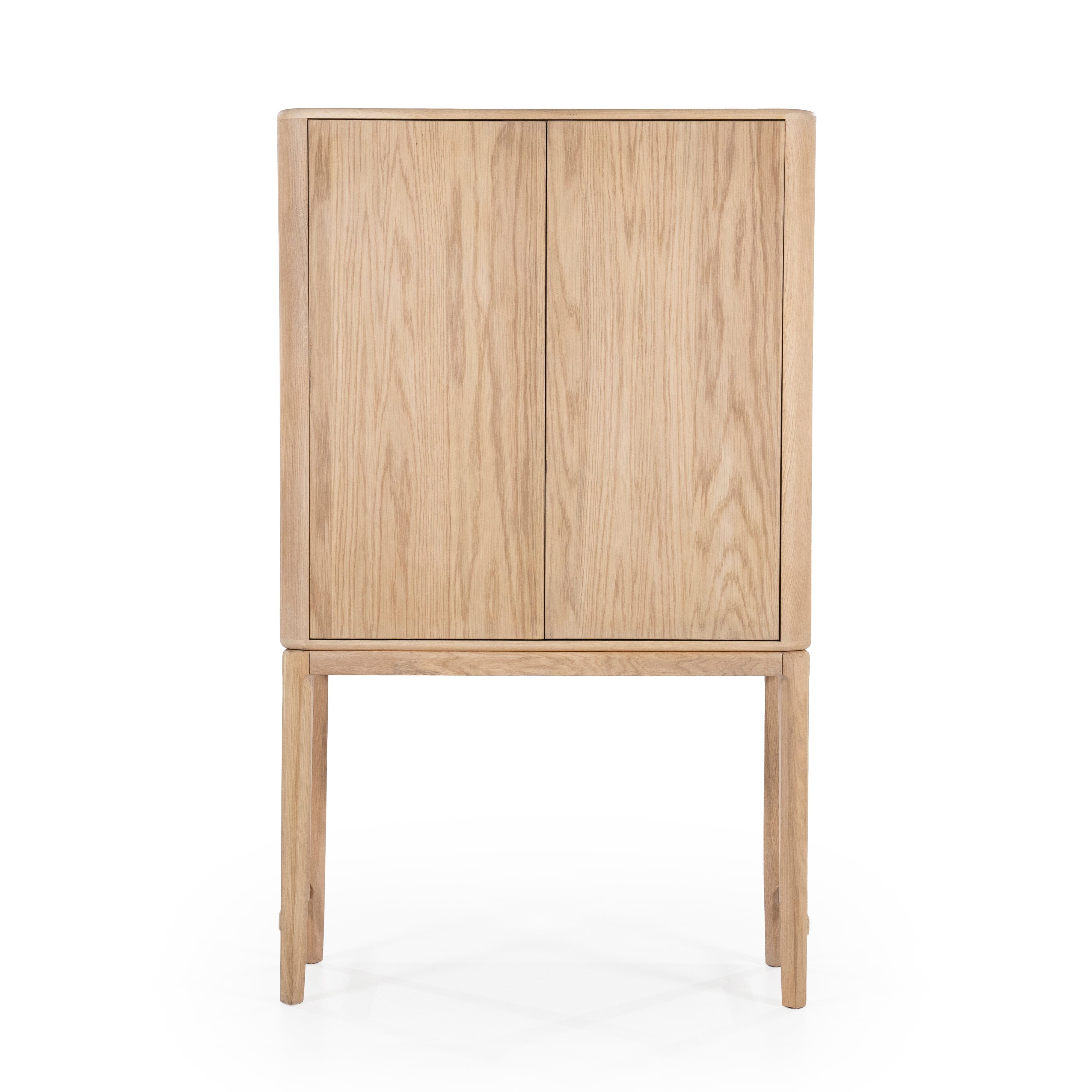 Szafka wysoka HARVEY drewno dębowe