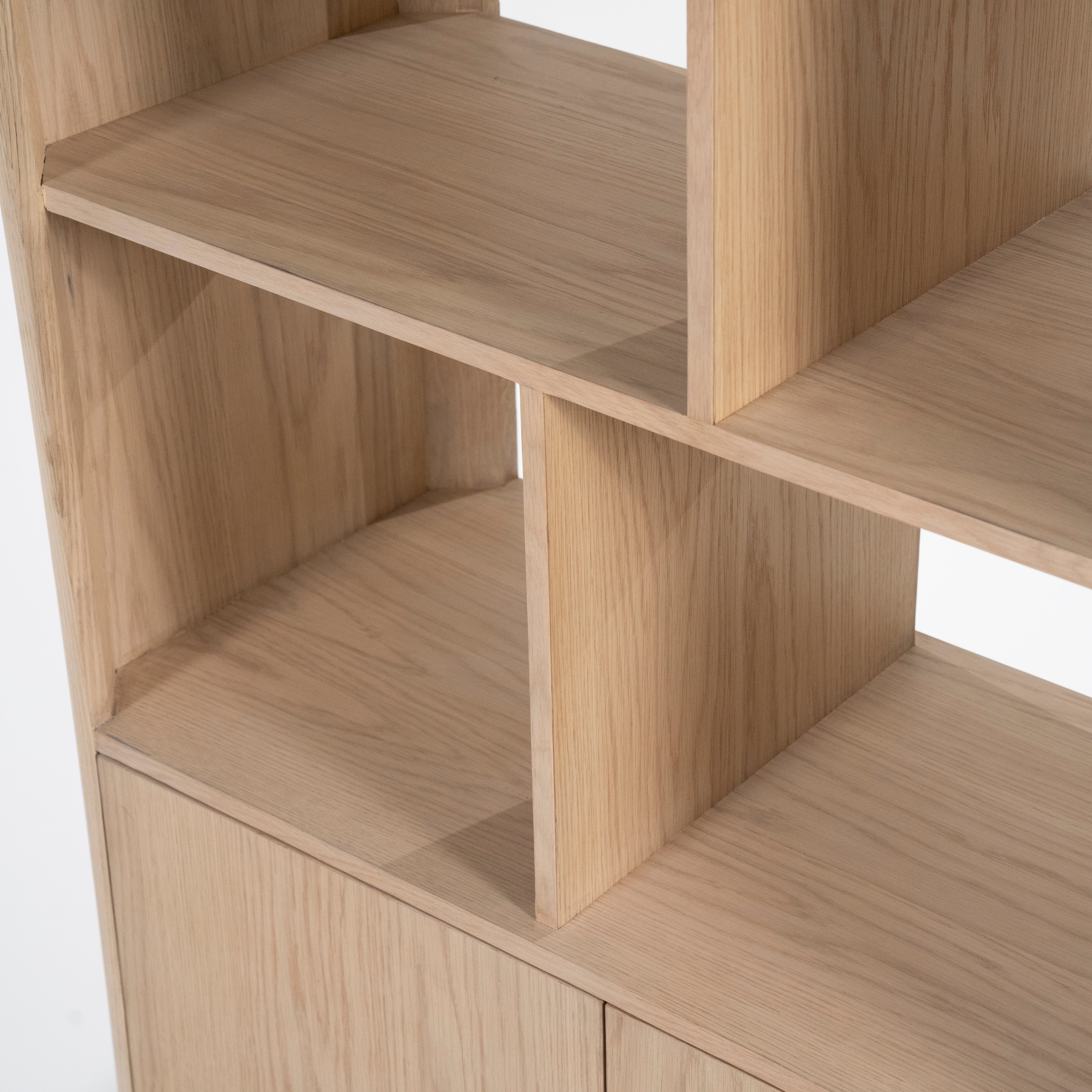 Regał HARVEY drewno dębowe