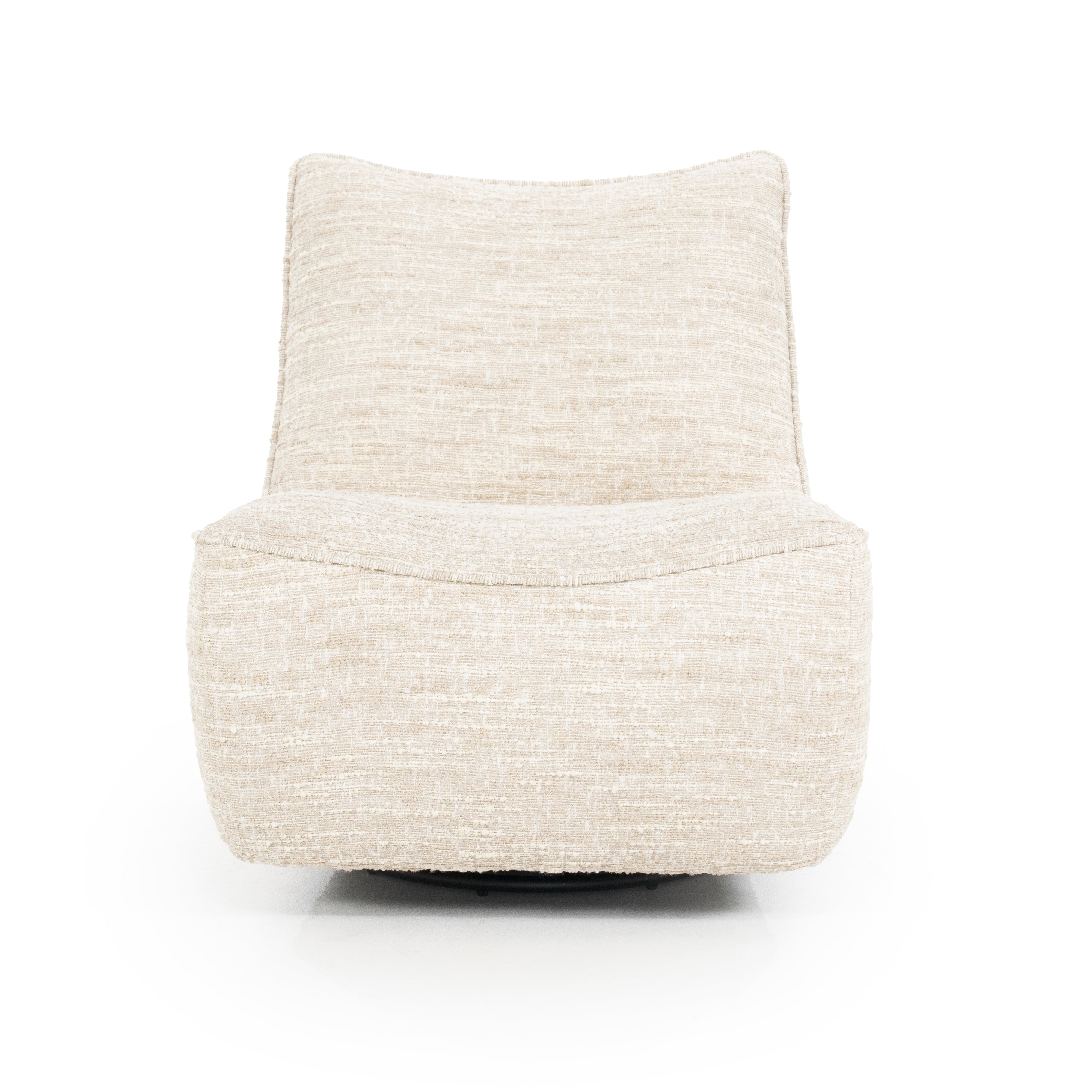 LOYS beige swivel armchair