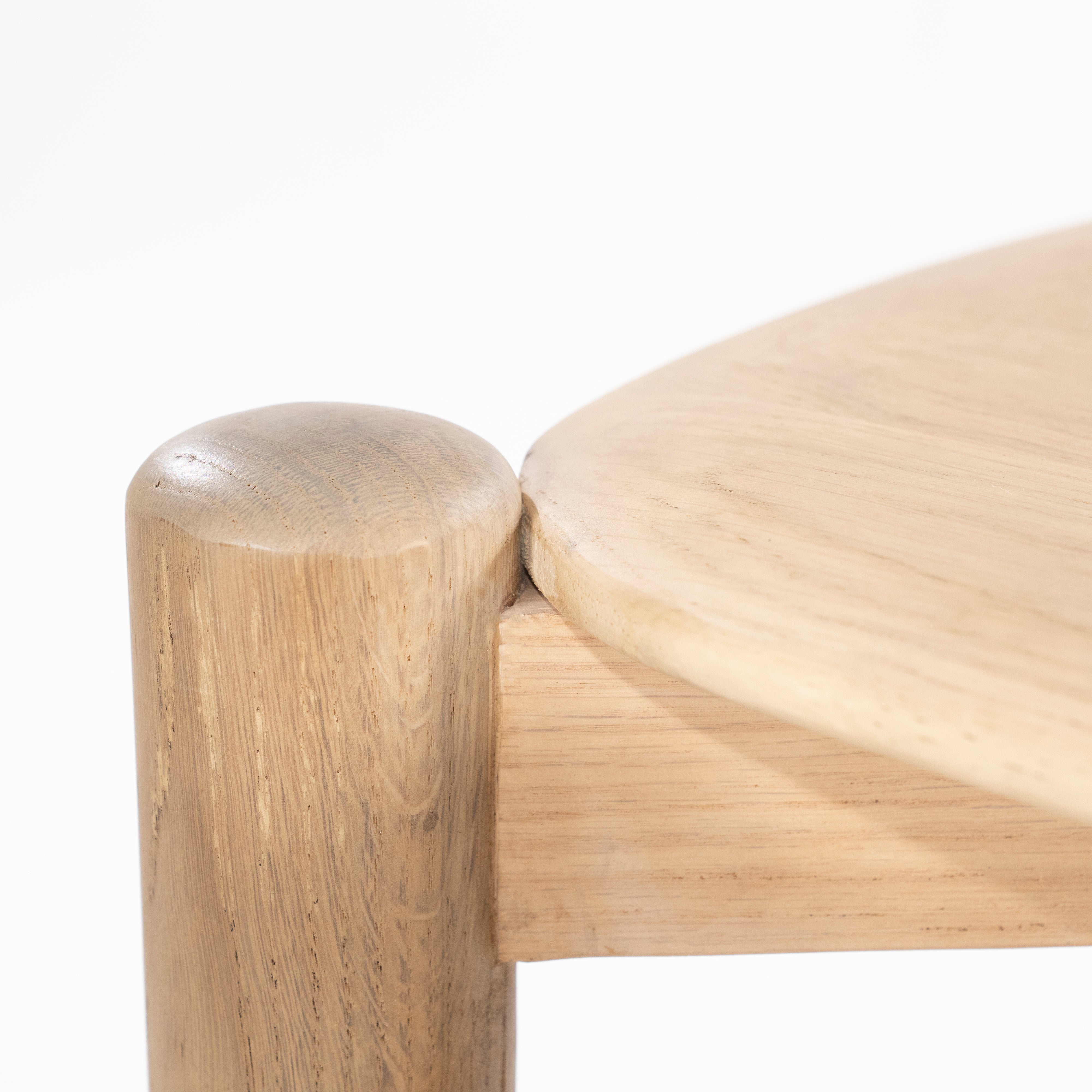 Konsola SELBU drewno dębowe