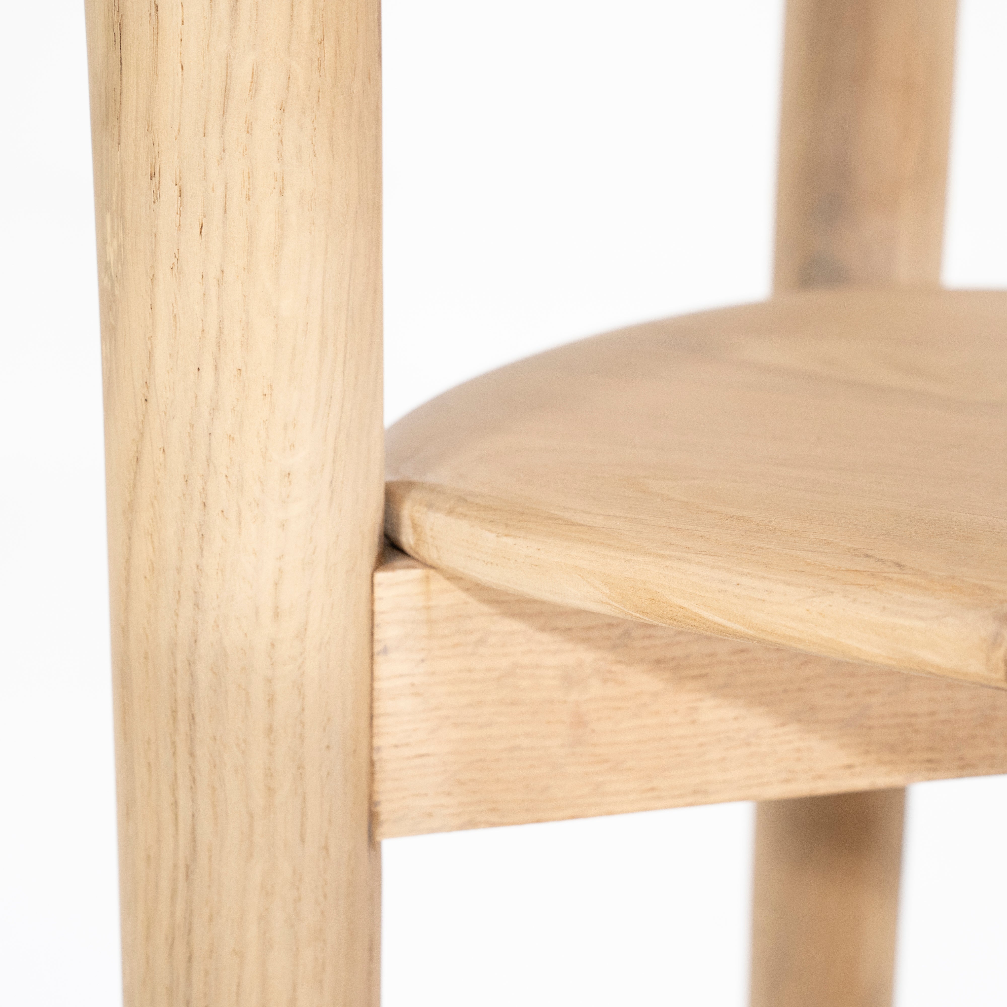 Regał SELBU drewno dębowe