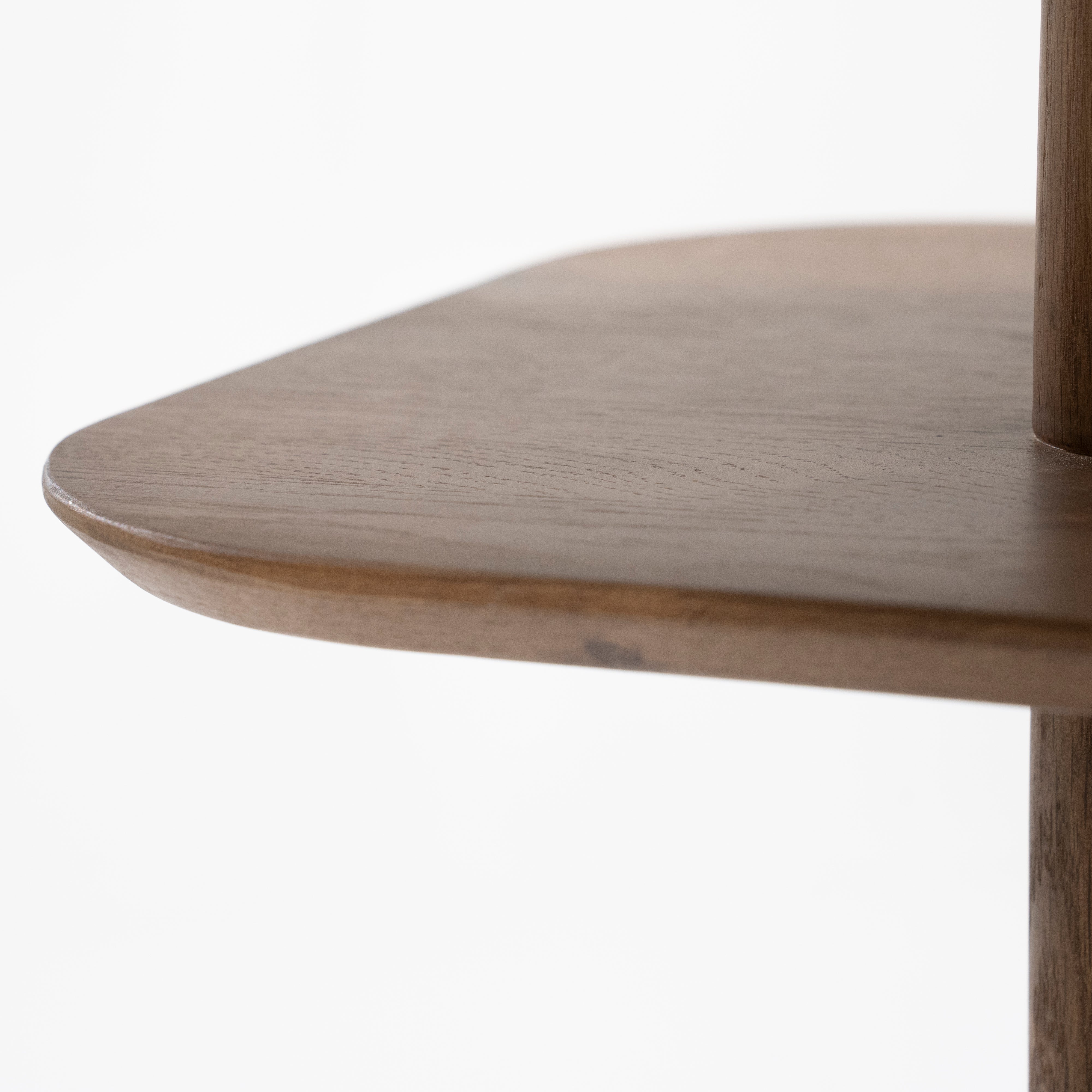 Regał TY ciemne drewno dębowe