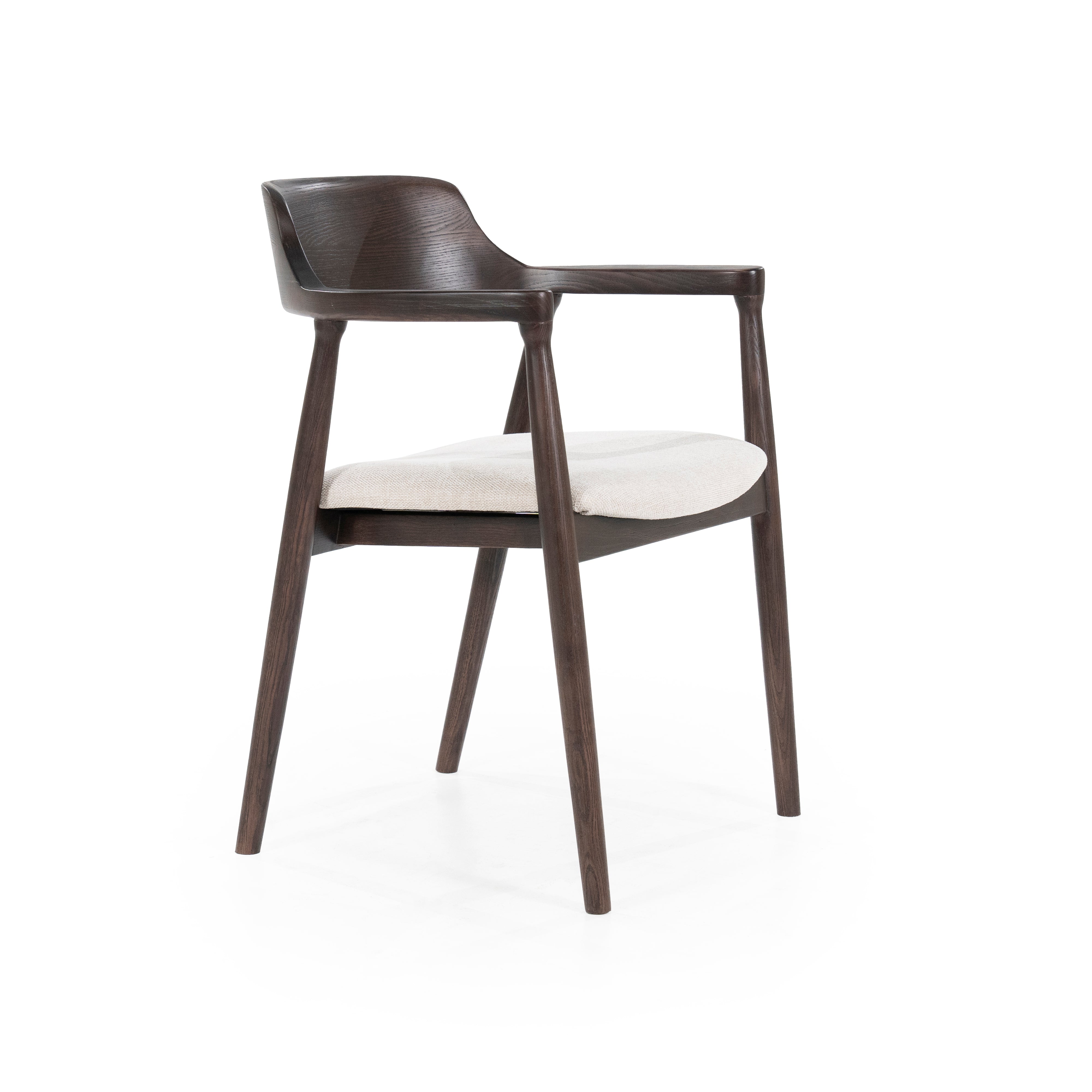 Krzesło YORICK ciemne drewno jesionowe