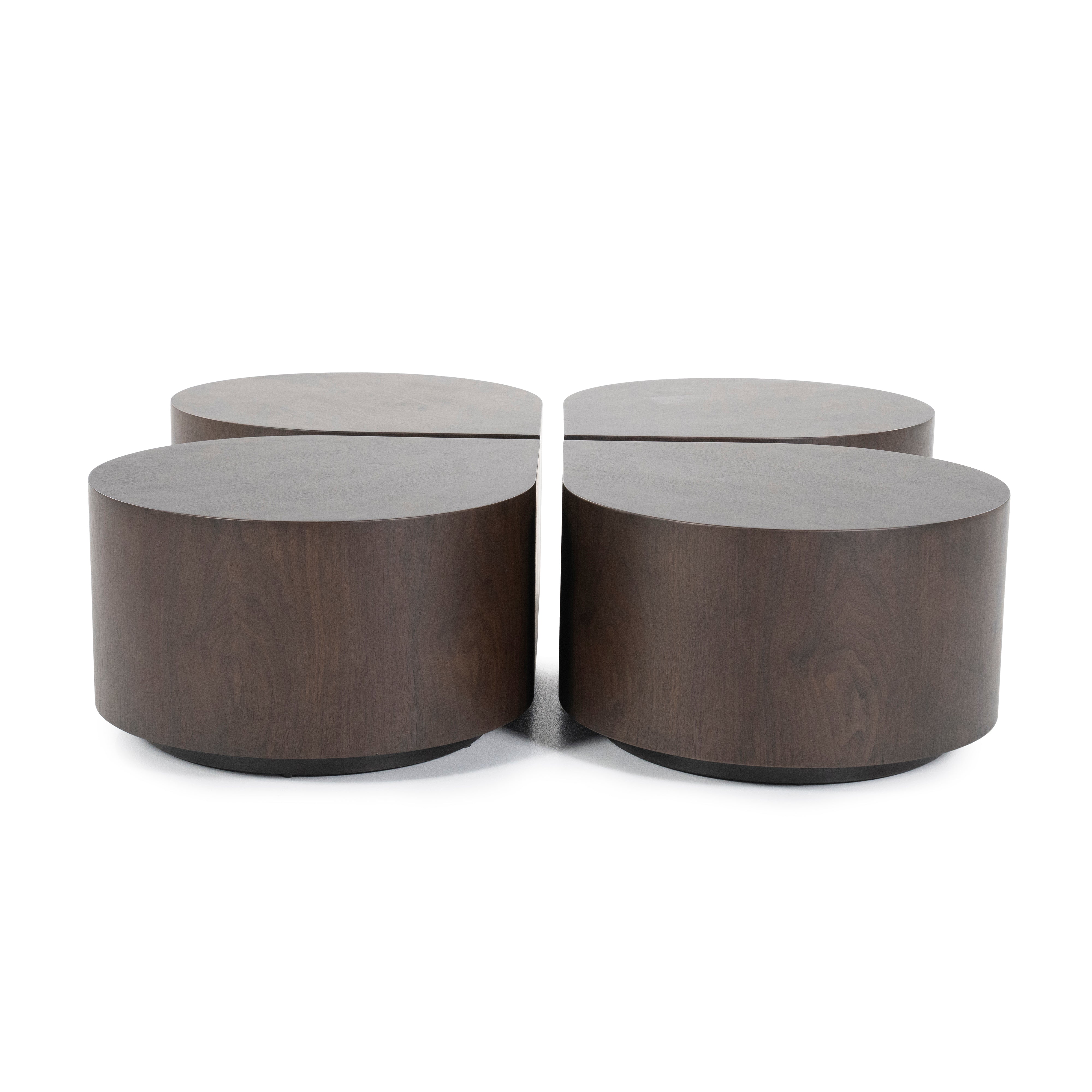 JULES Dark Walnut Veneer Coffee Table