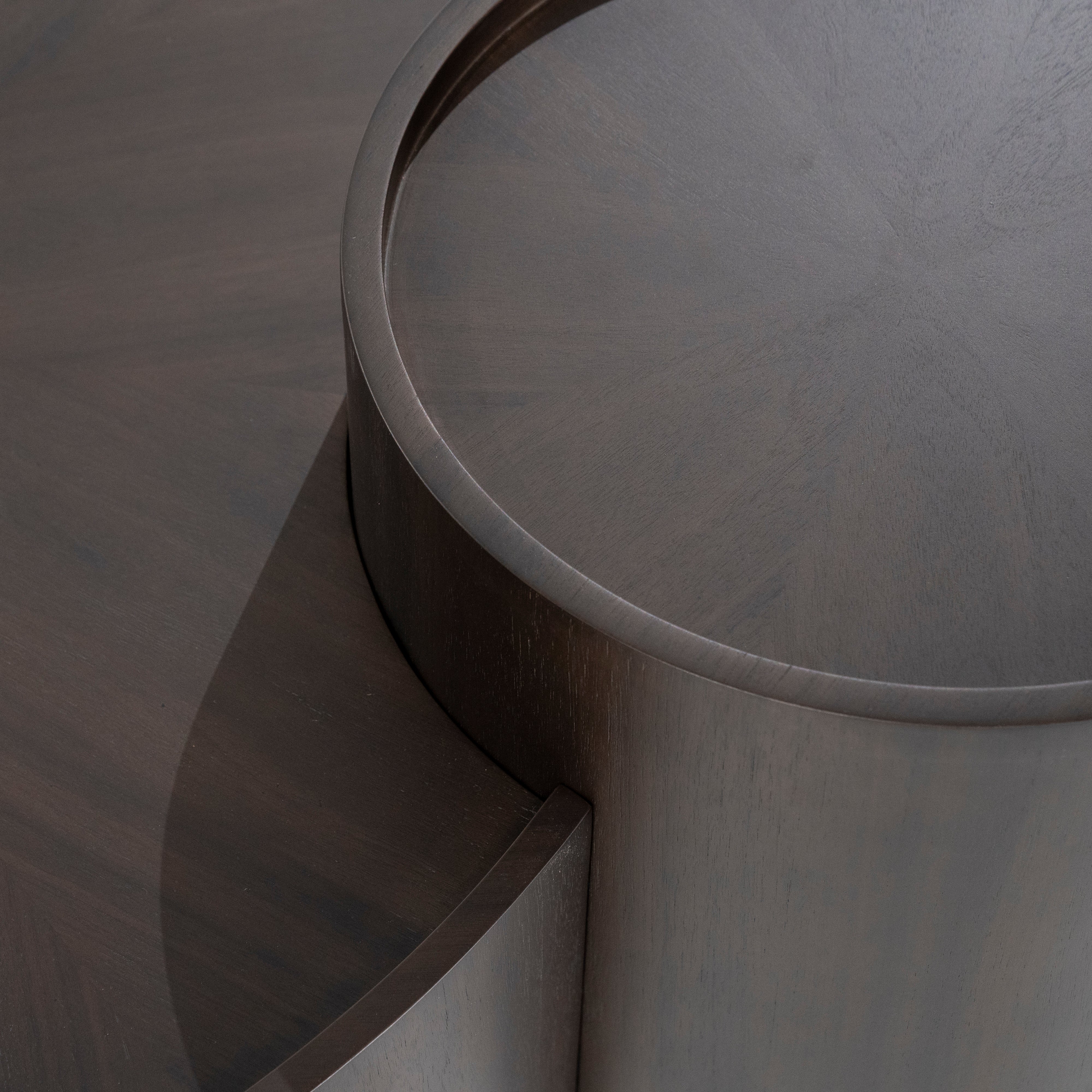 Zestaw stolików kawowych MAX fornir orzechowy