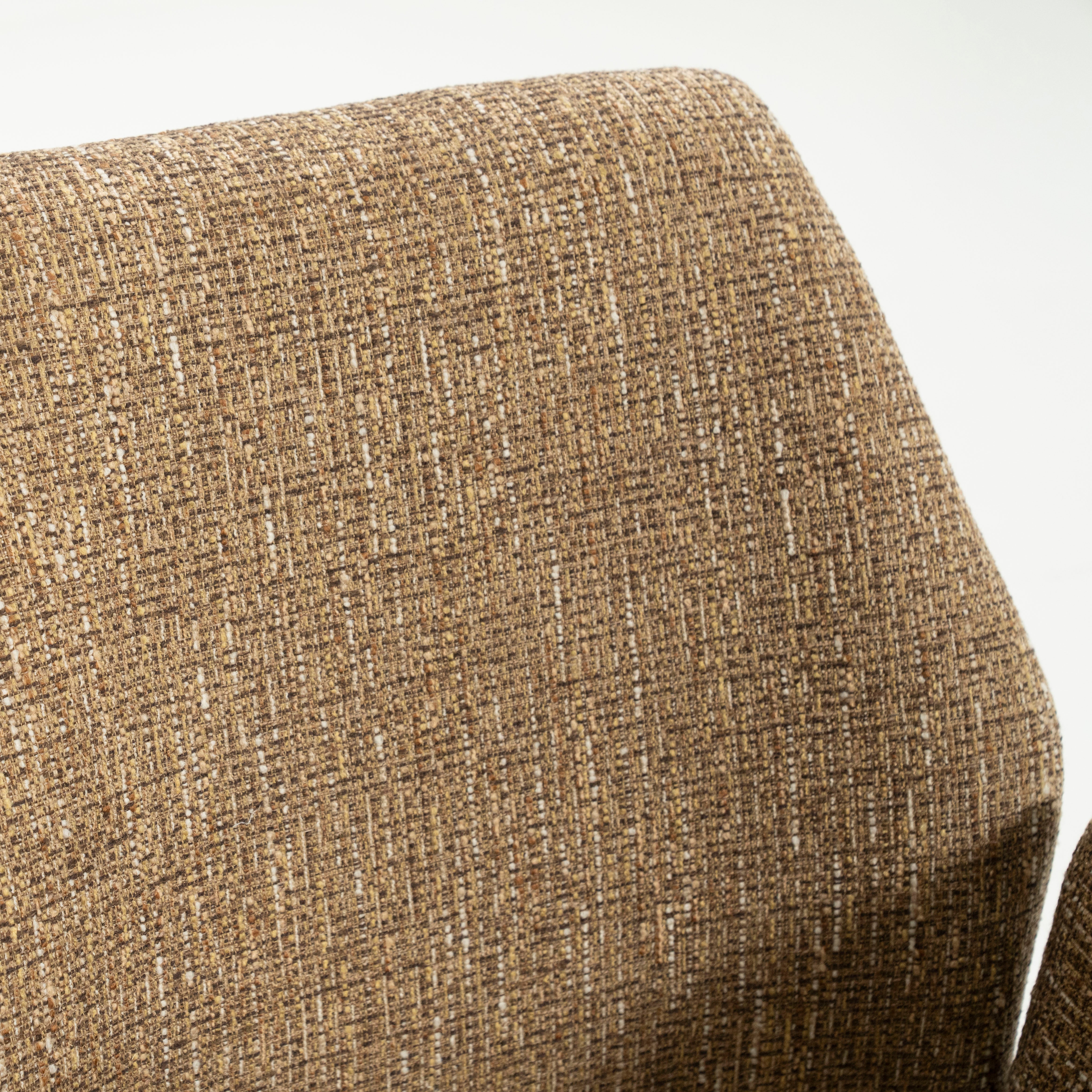 Krzesło INDY musztardowy z czarną podstawą