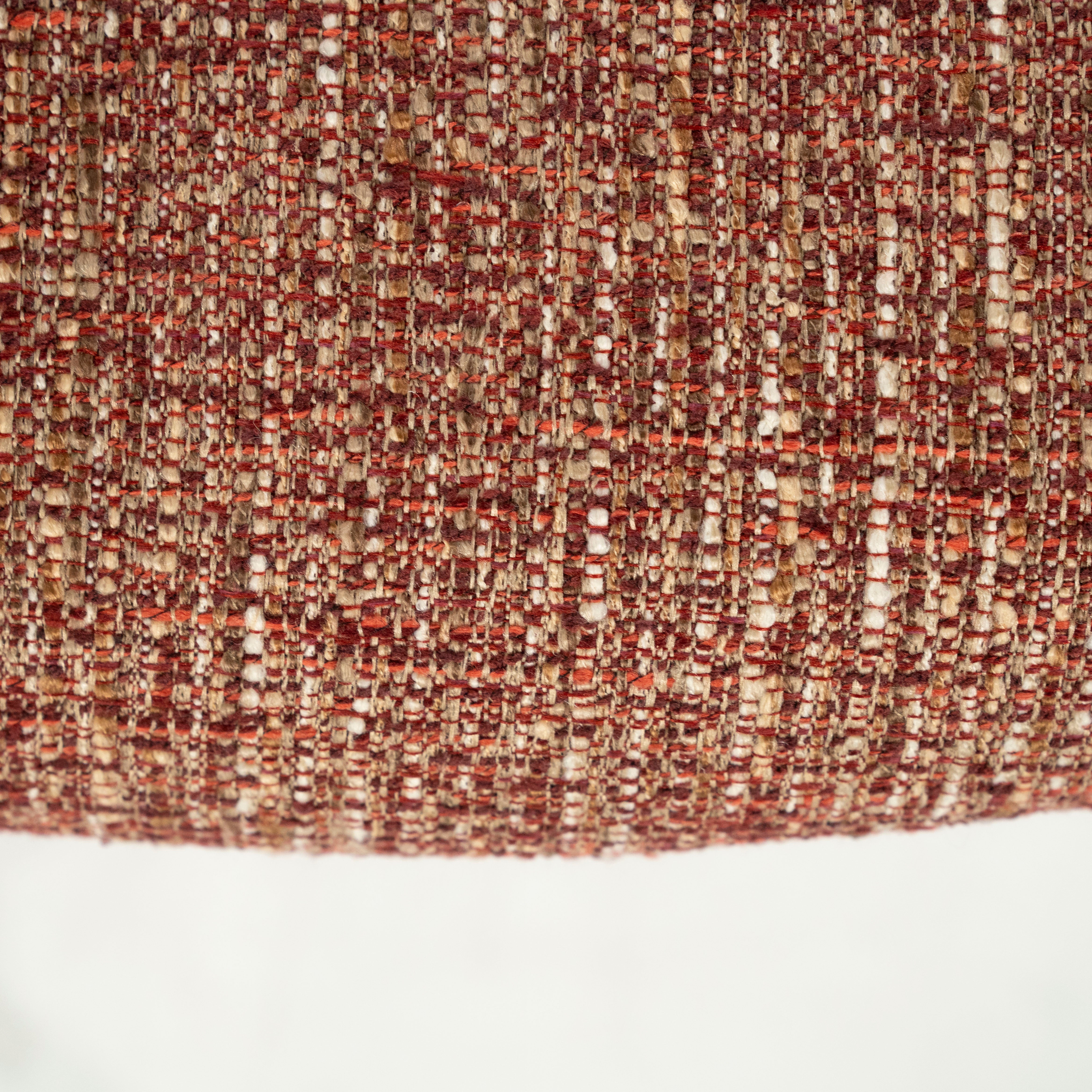 Krzesło INDY terakota z czarną podstawą