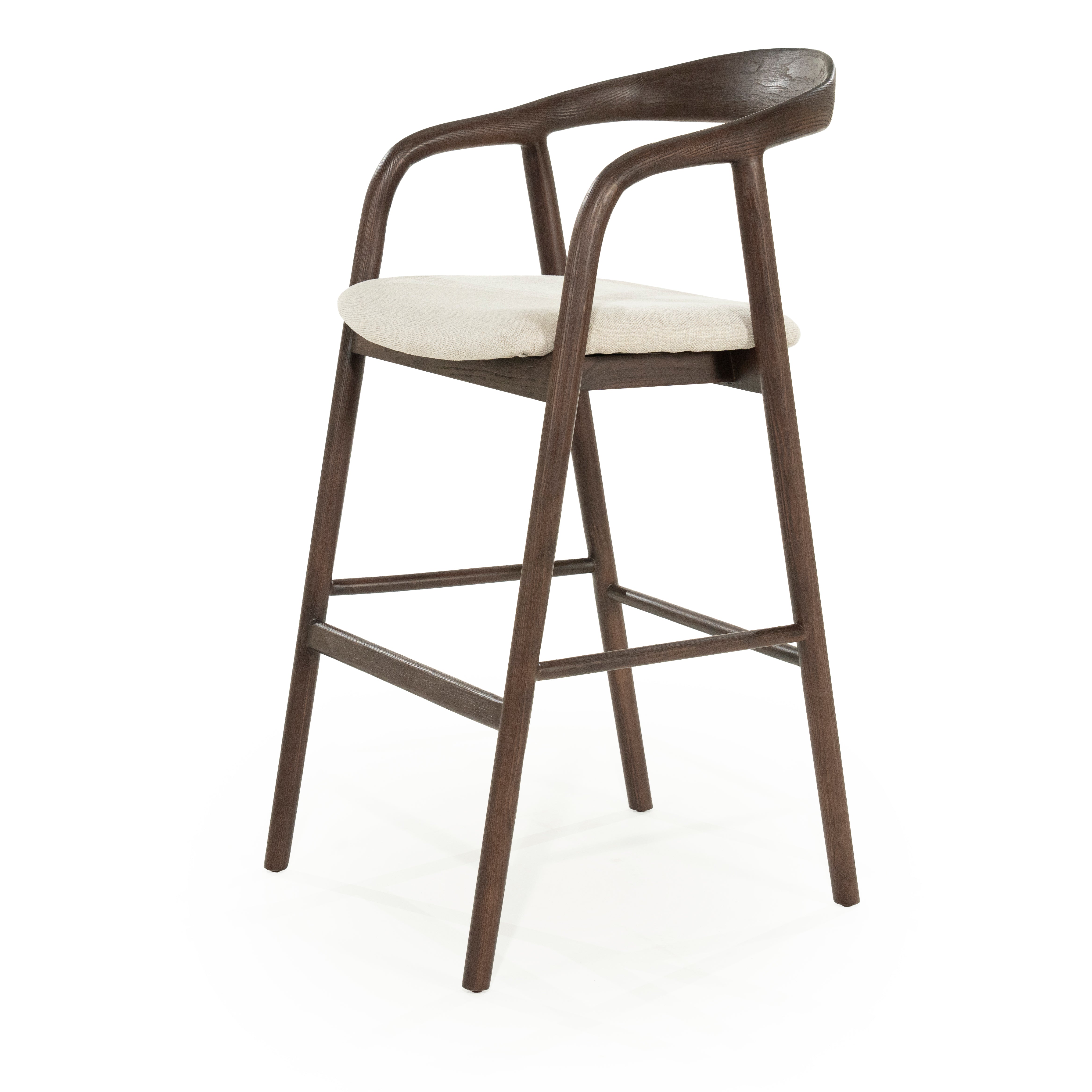 RAYVEN Stool dark ash wood