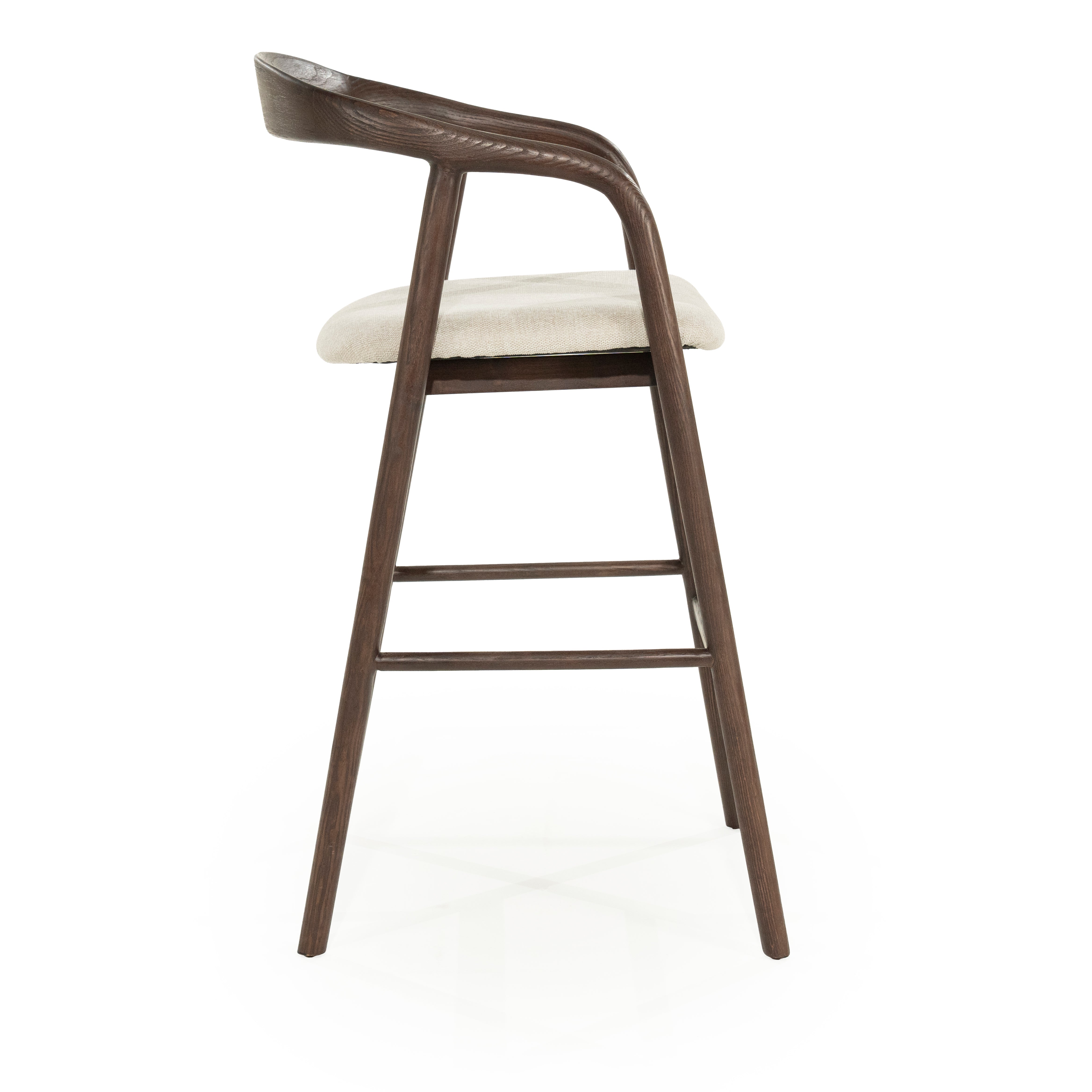 RAYVEN Stool dark ash wood
