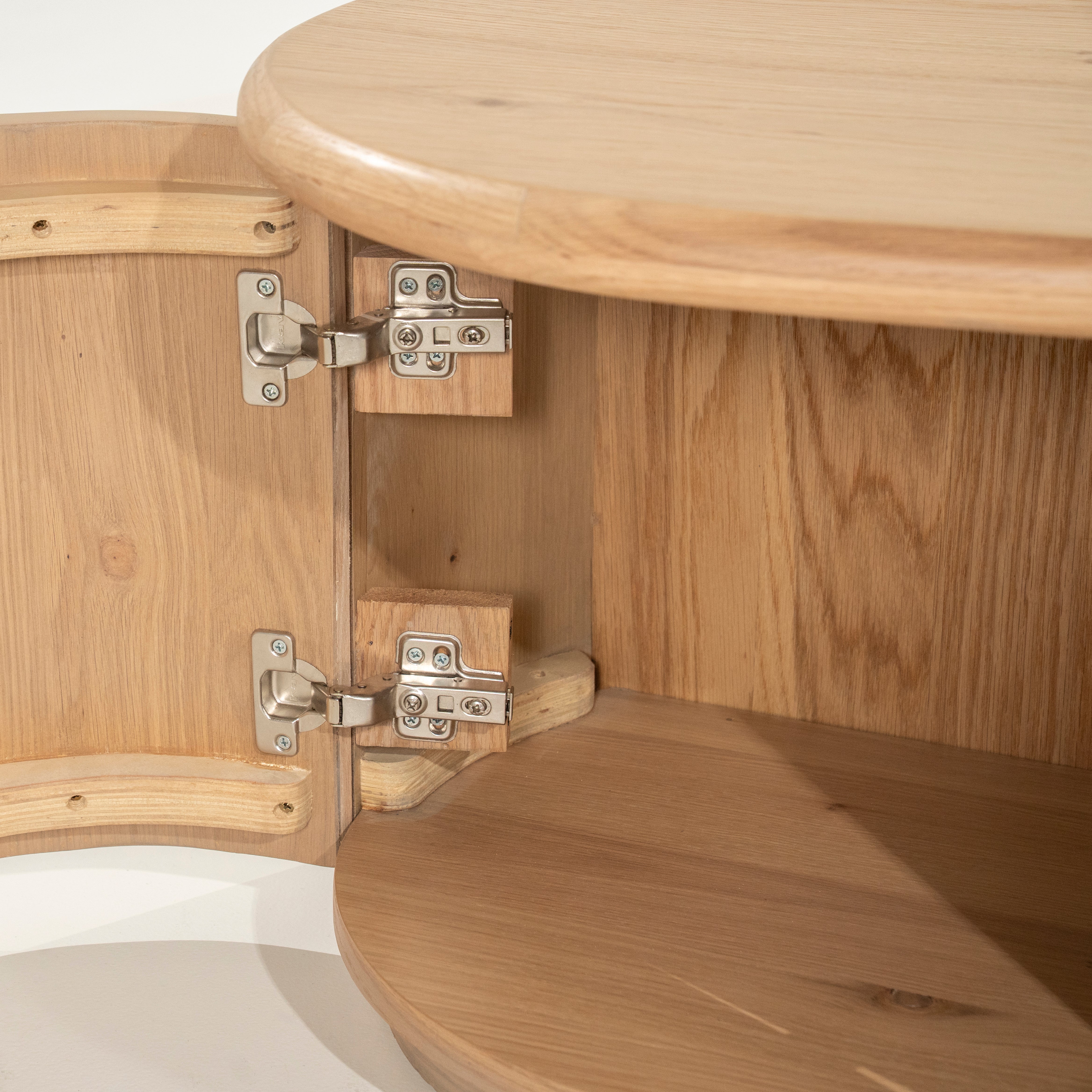 Szafka RTV JOSH drewno dębowe