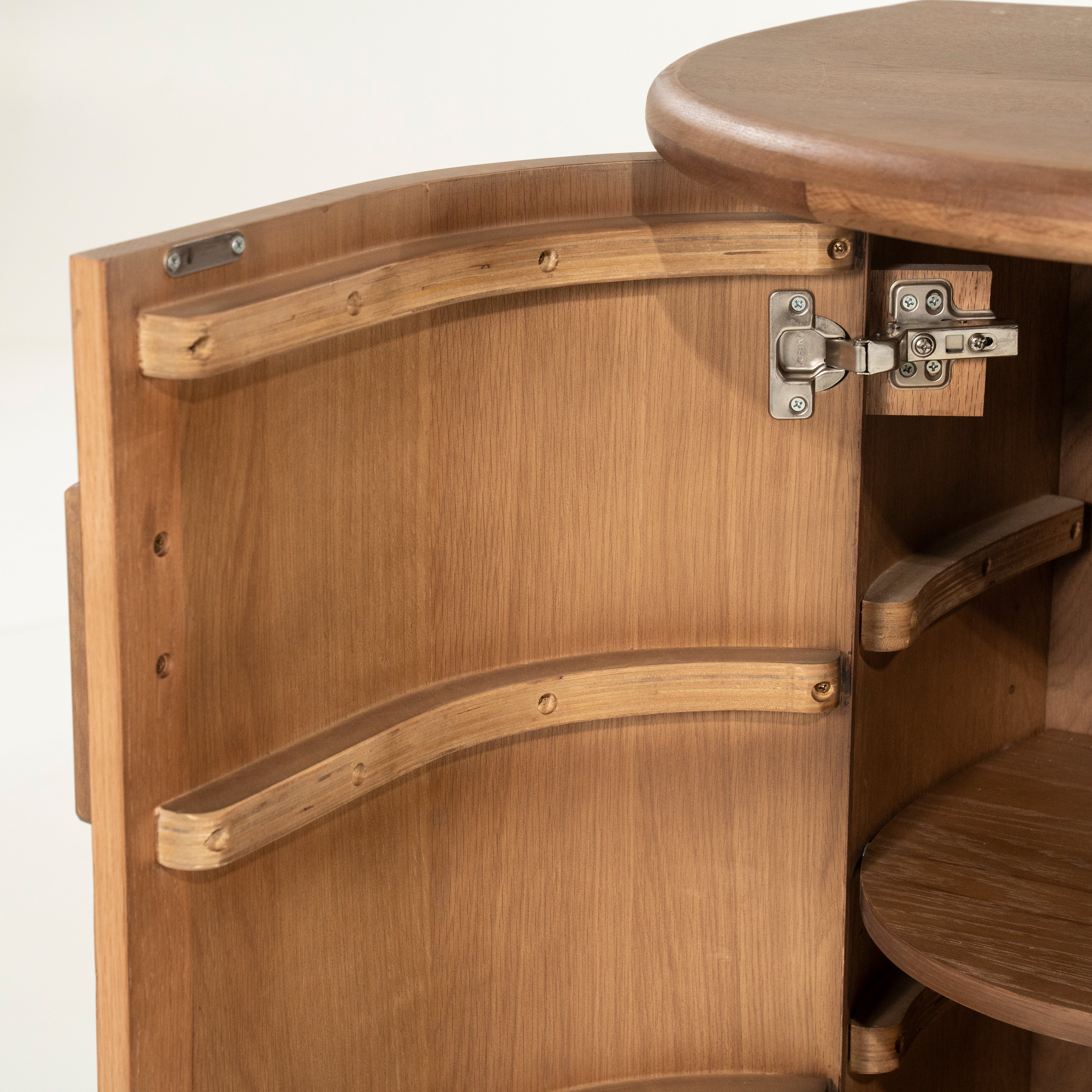 Komoda JOSH ciemne drewno dębowe