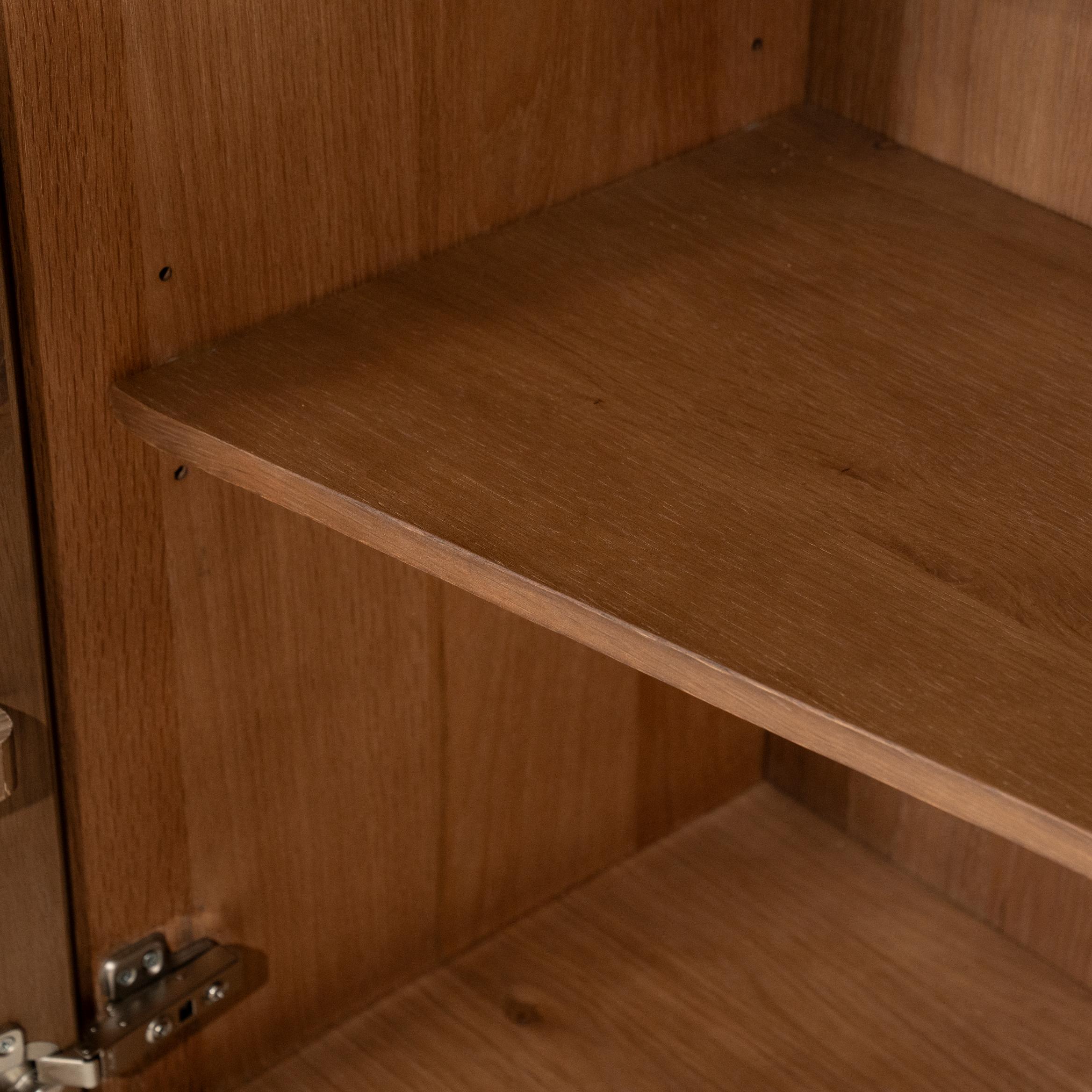 Komoda JOSH ciemne drewno dębowe