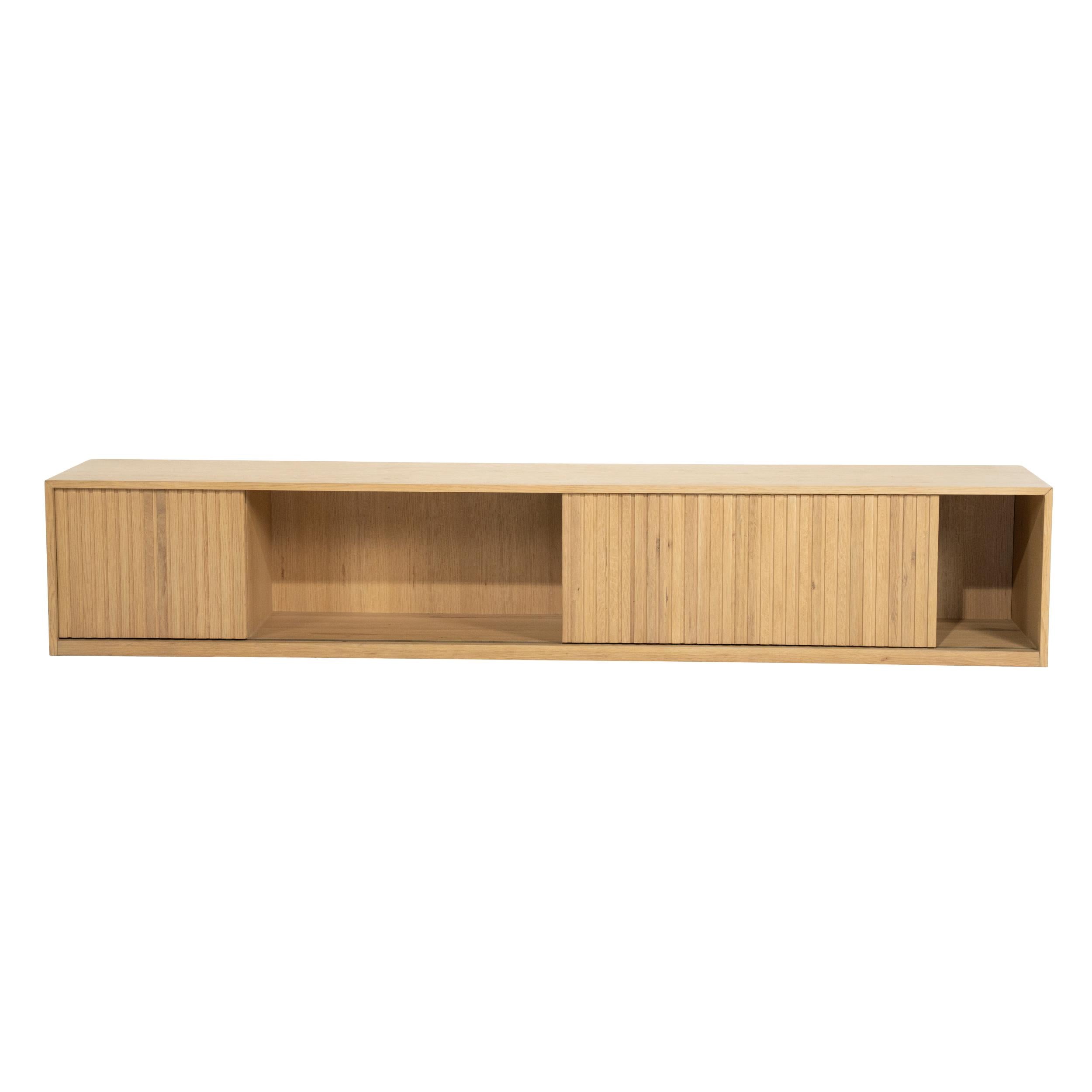 MILO RTV Cabinet Oak Wood