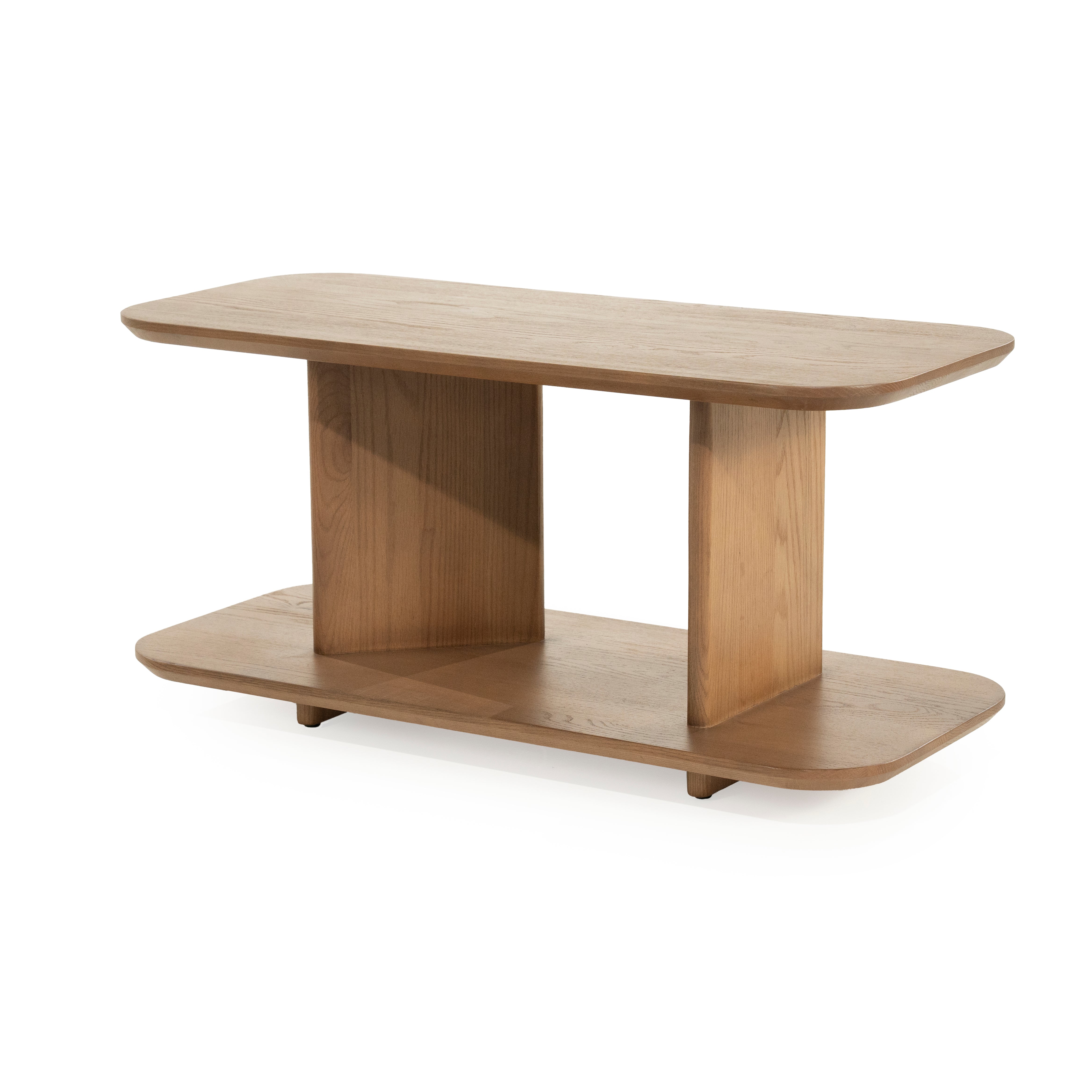 Stolik boczny TY ciemne drewno dębowe