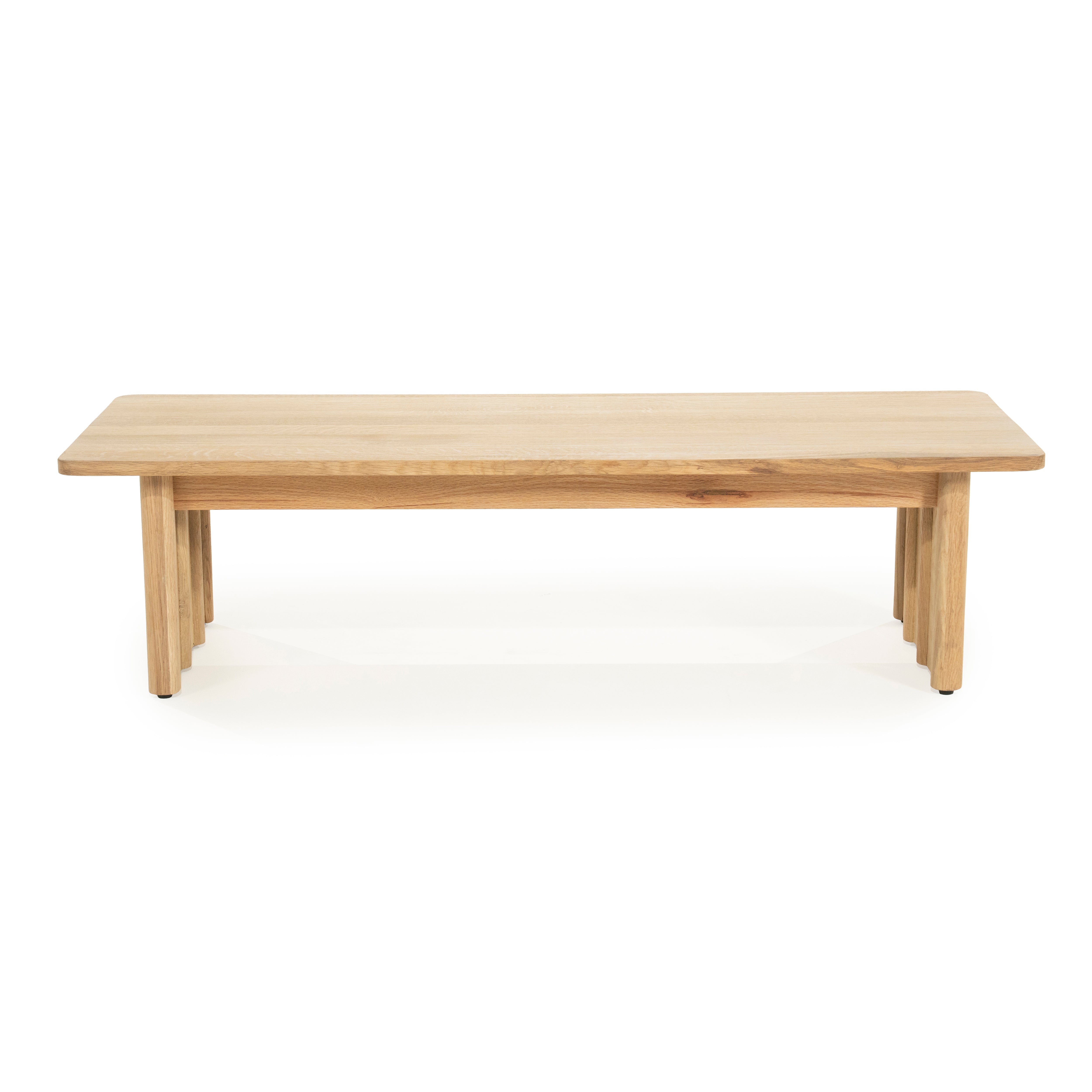 JAKE oak wood coffee table