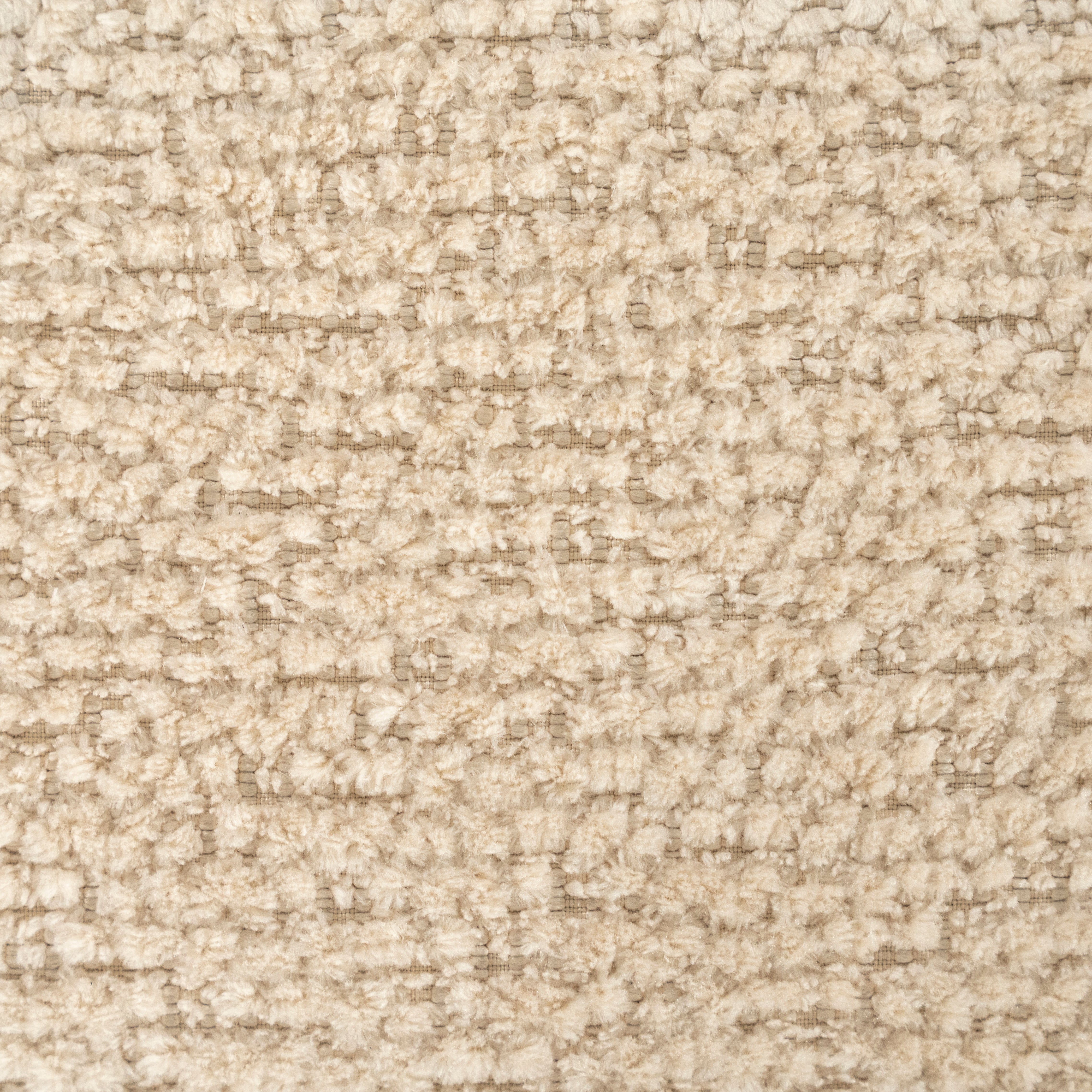 HUGO swivel chair beige with dark brown base