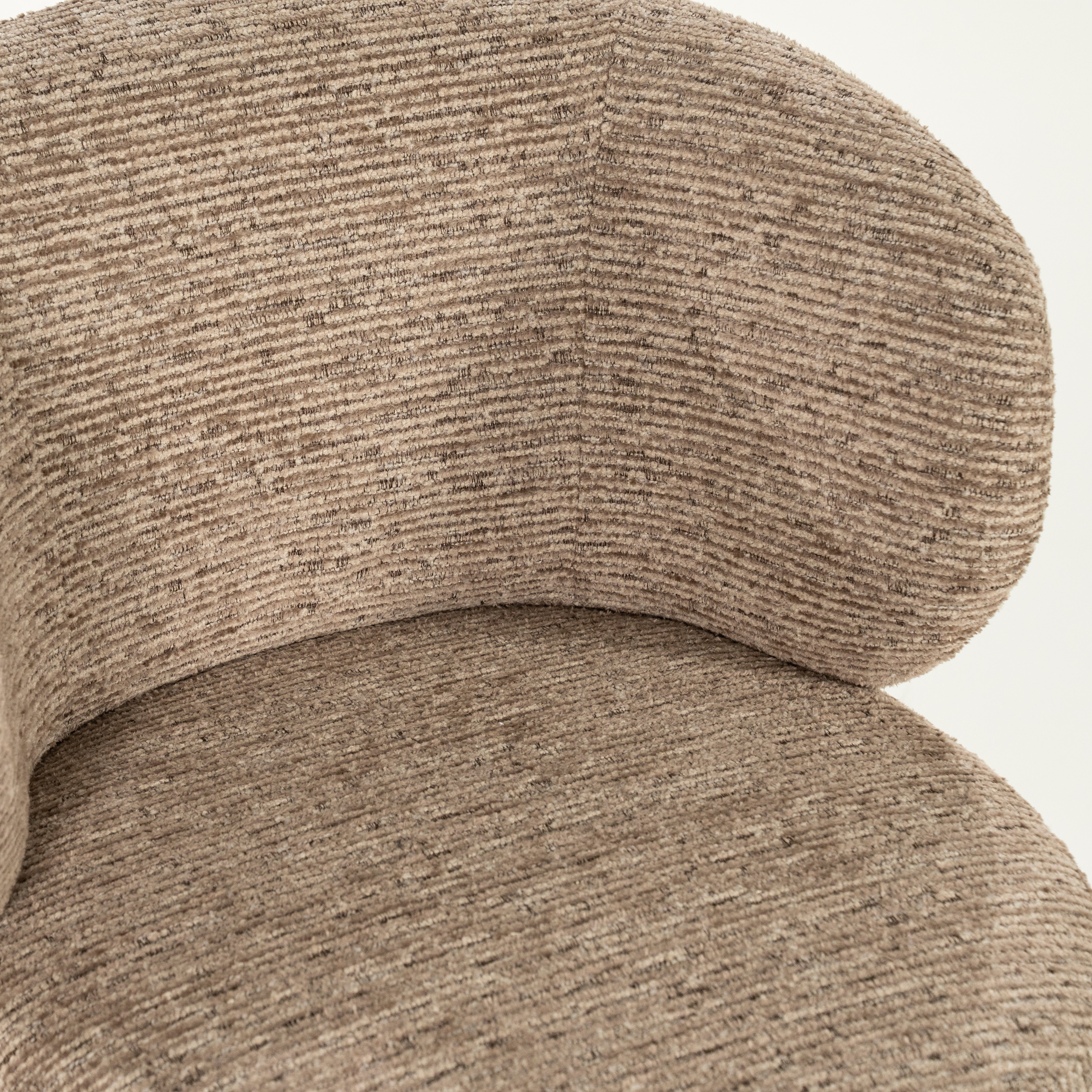 Krzesło obrotowe JAYSON brązowy z ciemnobrązową podstawą