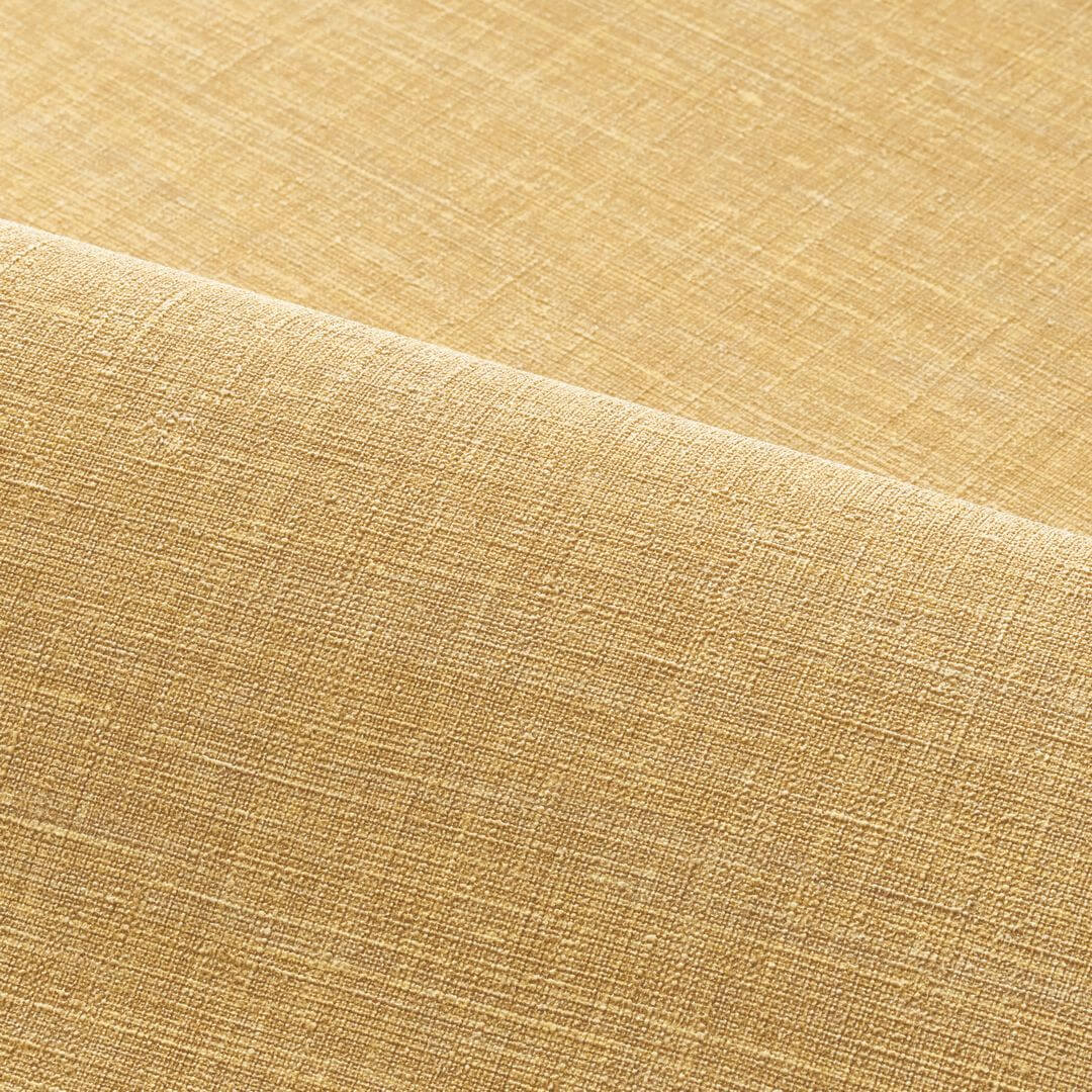 Structural wallpaper resembling linen canvas SHINOK - PAILLE straw