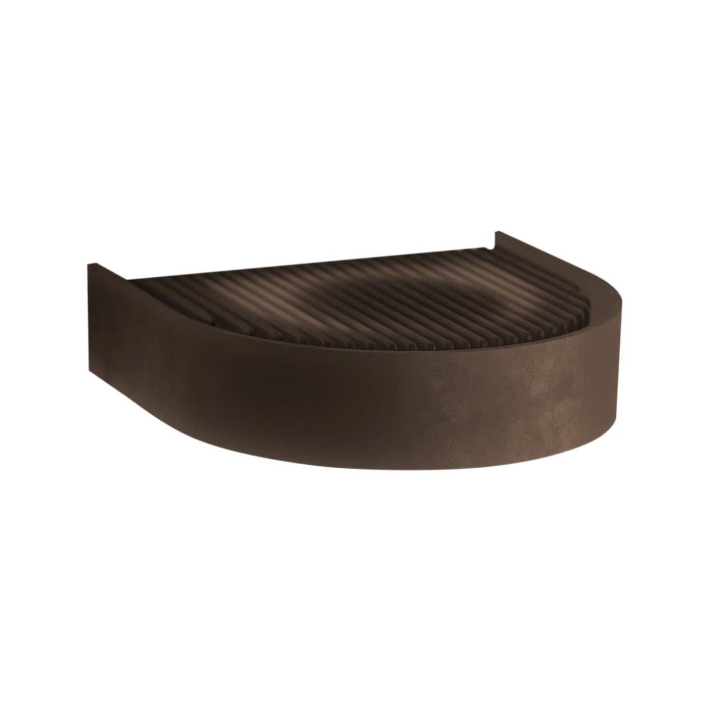 BRIM outdoor wall lamp in brown