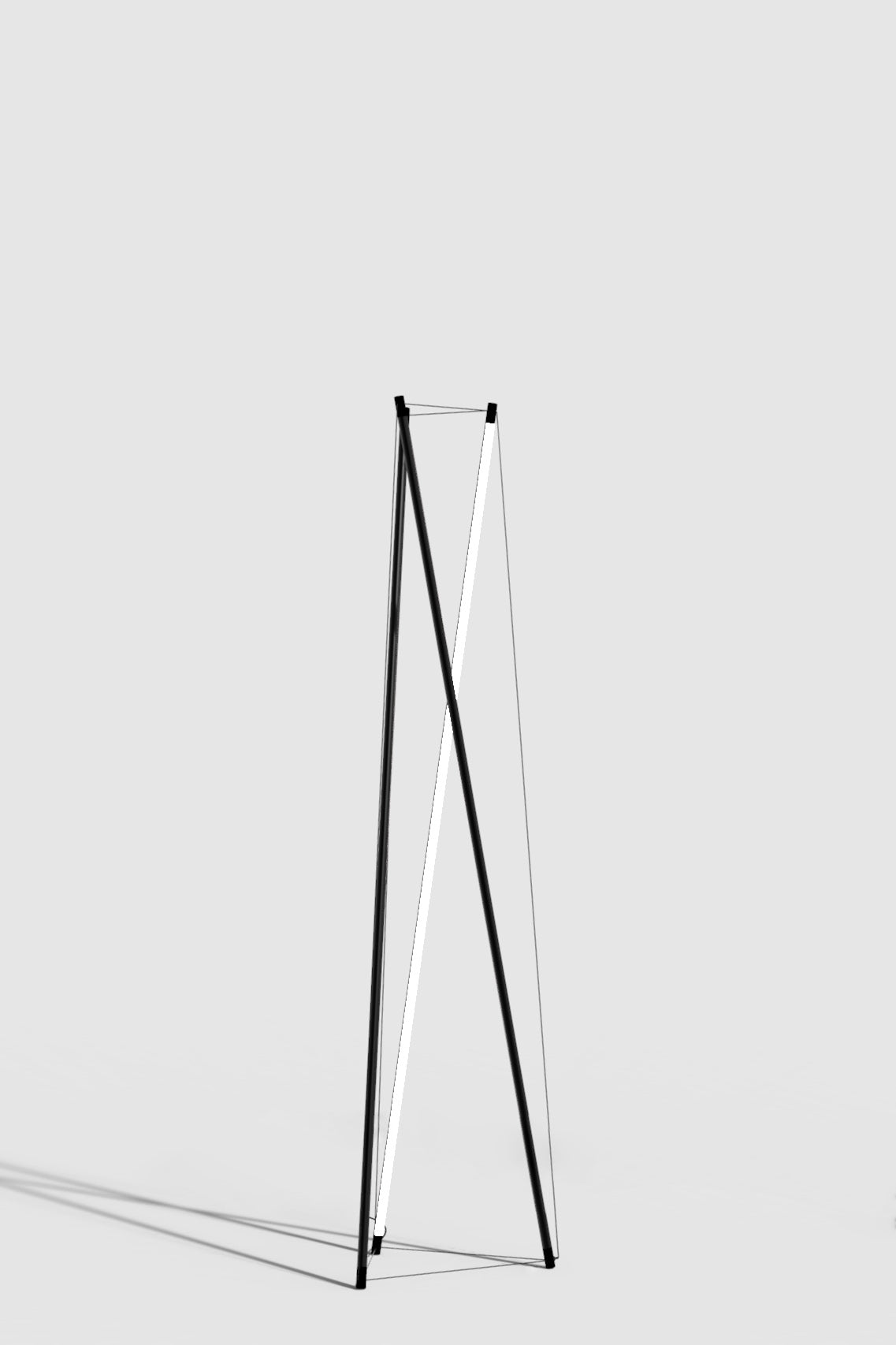 Lampa podłogowa TENSO czarny
