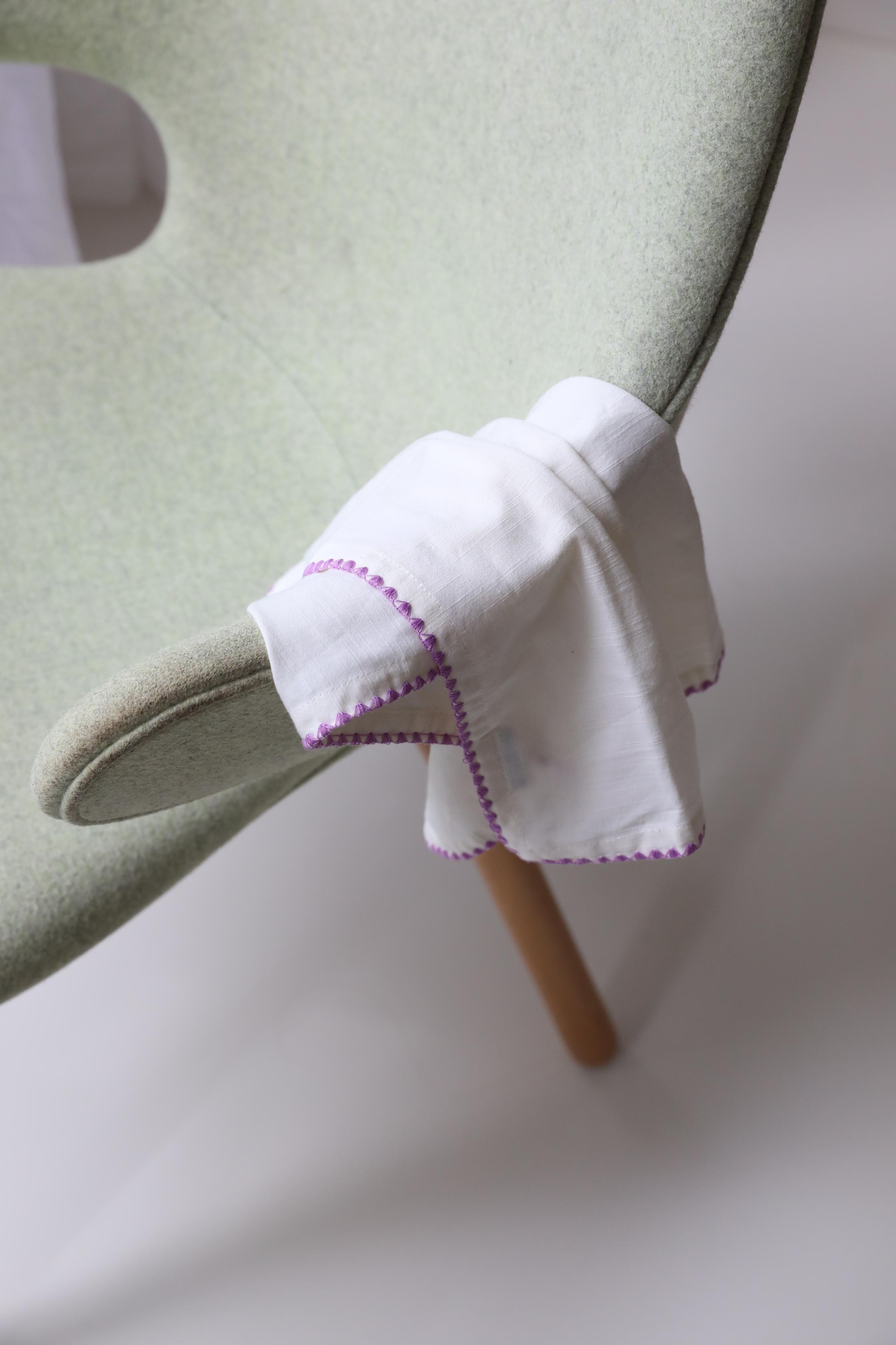 Servietten-Set ZIGZAG Baumwolle