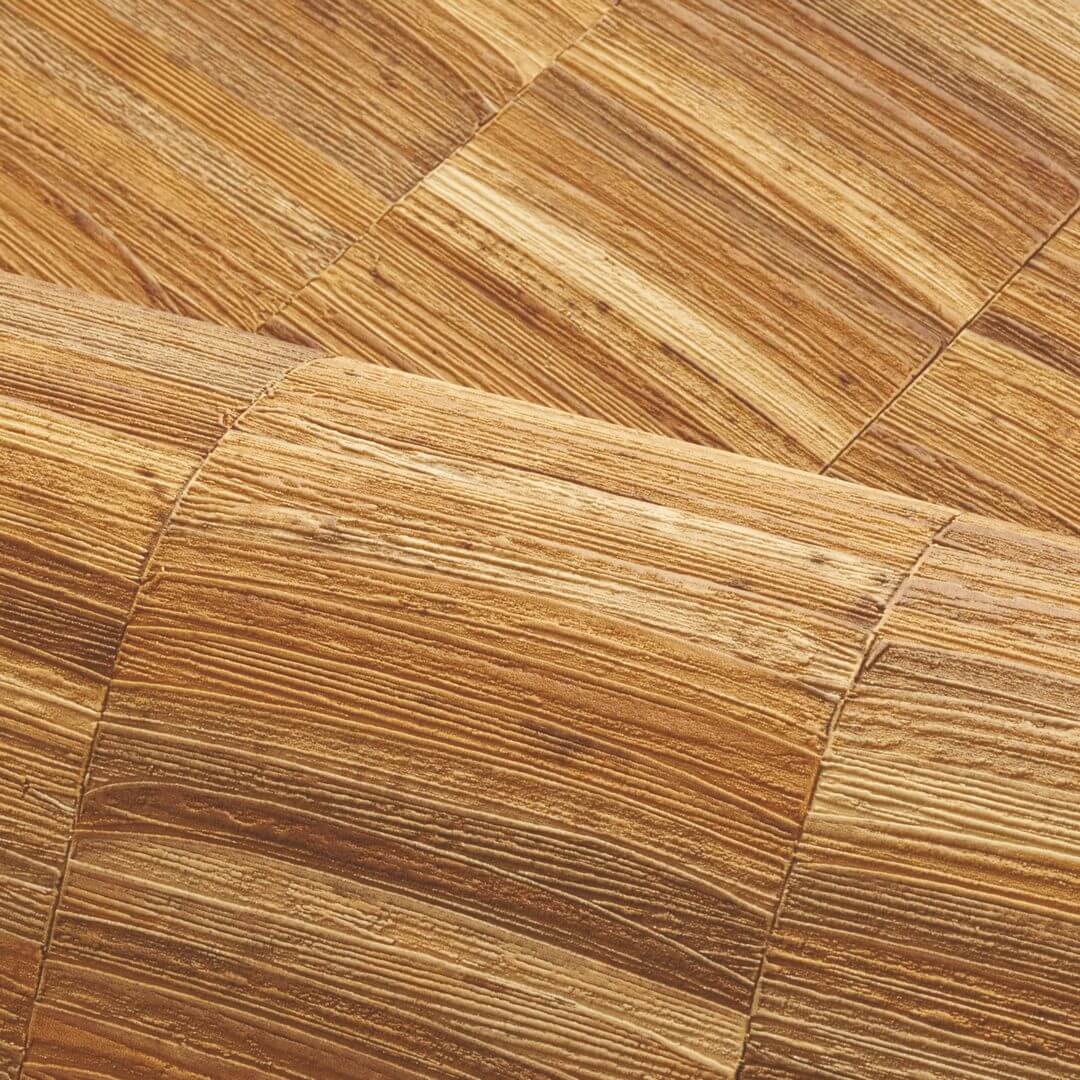 Vinyl wallpaper on fleece structural STYLOSA - HONEY OCRE