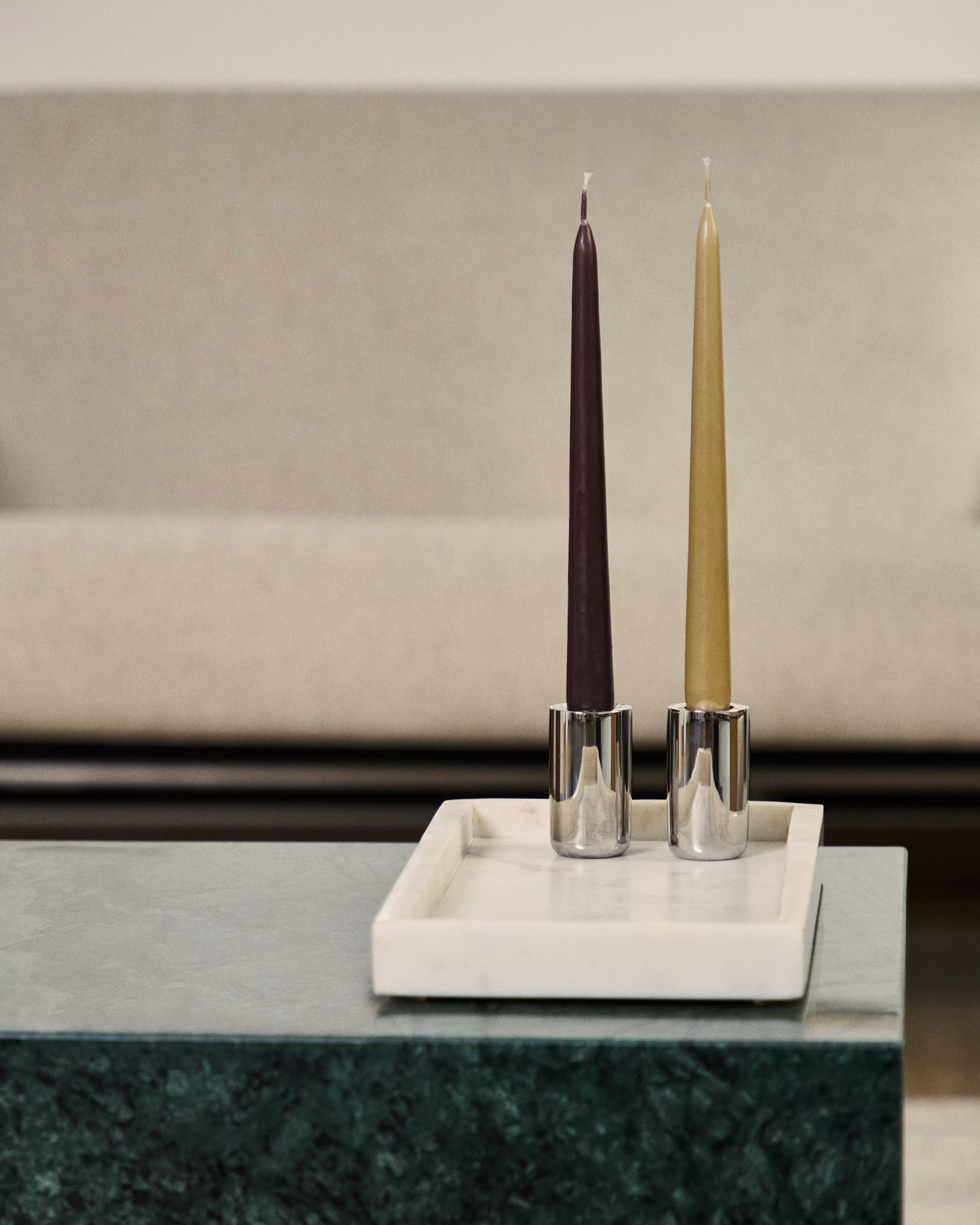 Taca SERELA biały marmur