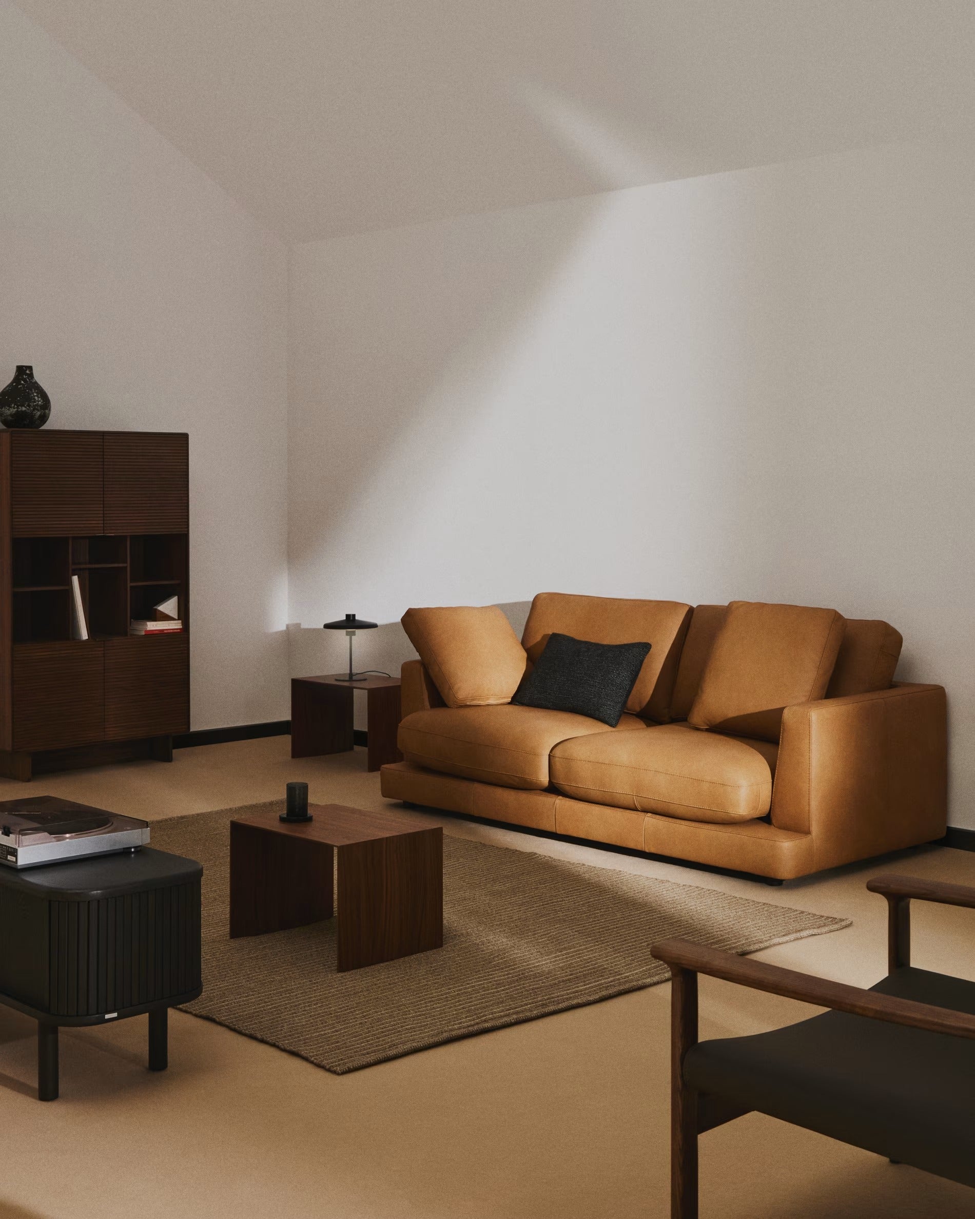 3-seater Sofa GALA natural leather