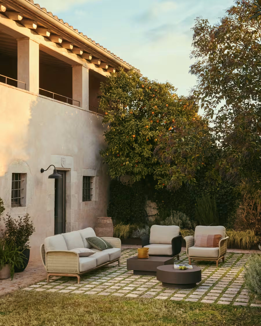 ALIPA Beige Garden Armchair