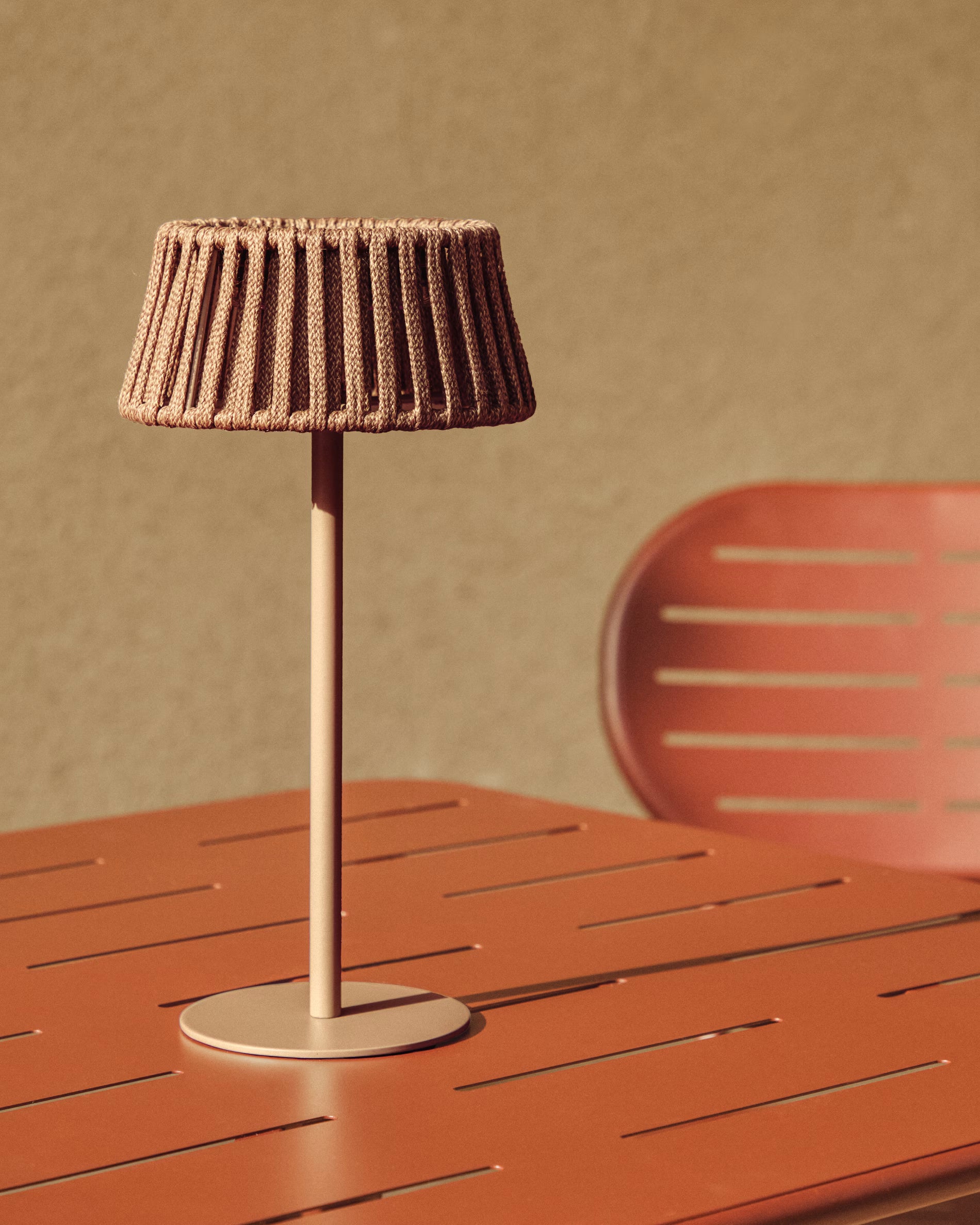 Solar-Gartenlampe ALDET beige [Ewelina] [Amelia spr]