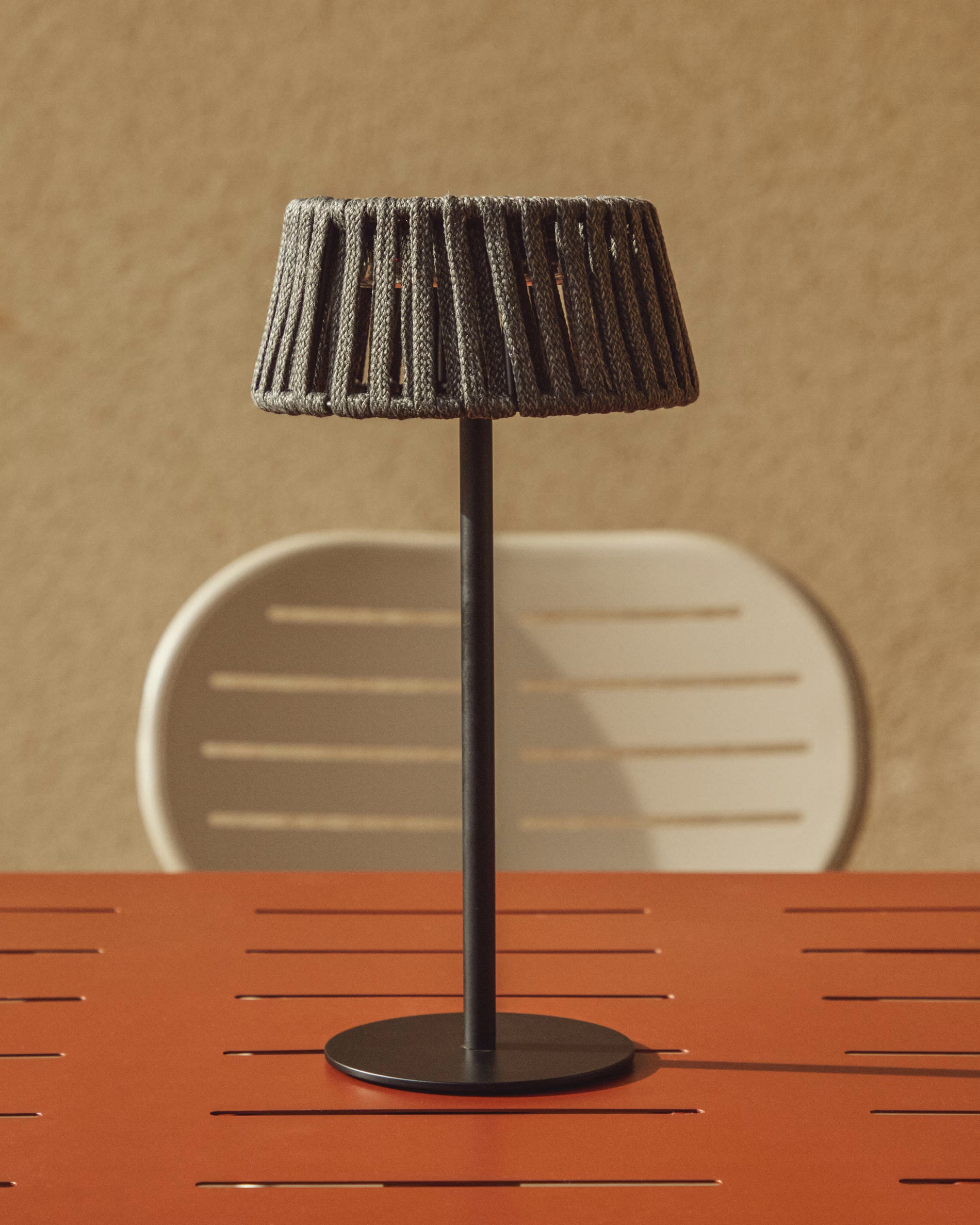 Lampa ogrodowa solarna ALDET czarny