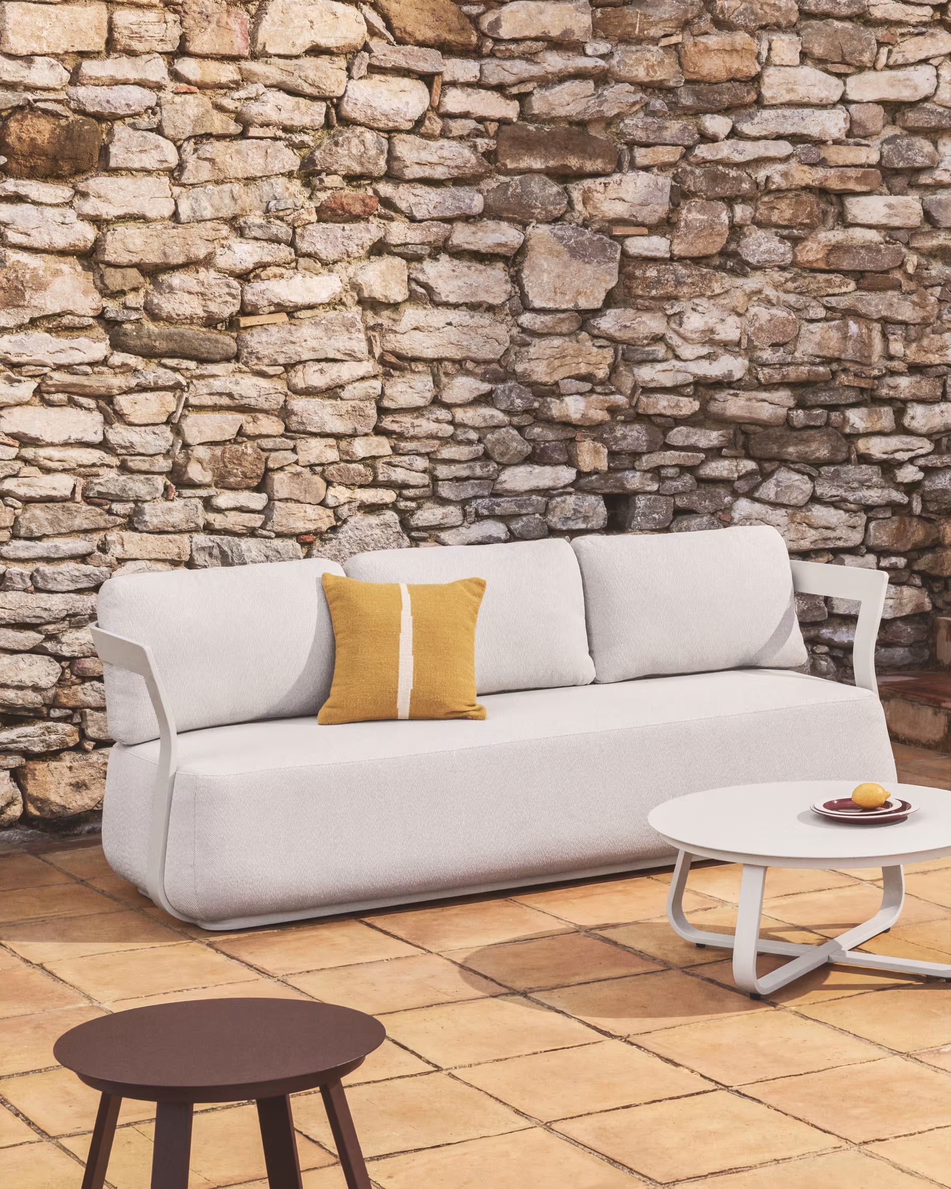 Sofa ogrodowa 3-osobowa TAMARIS ecru