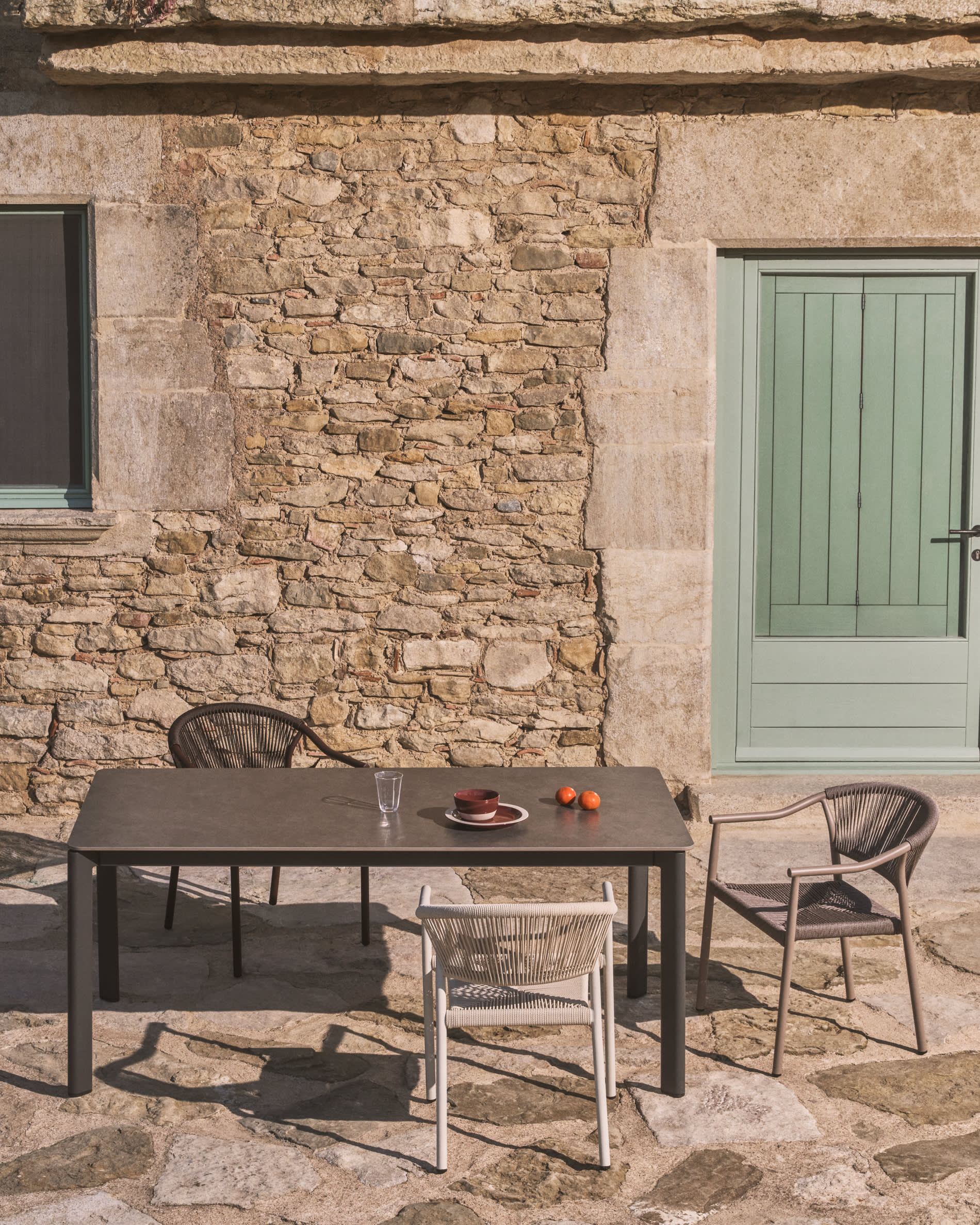 Krzesło ogrodowe LIVADIA ecru