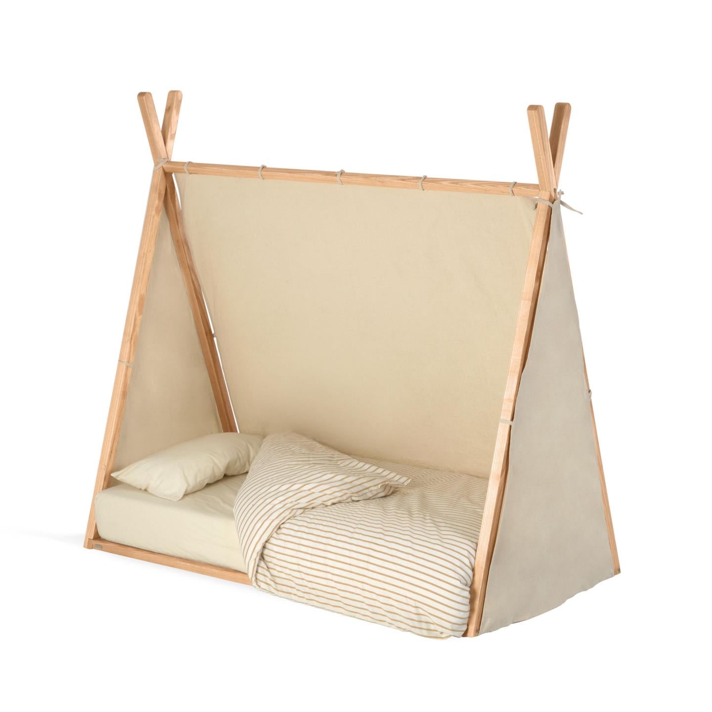 Łóżko tipi MARALIS lite drewno bukowe La Forma    Eye on Design