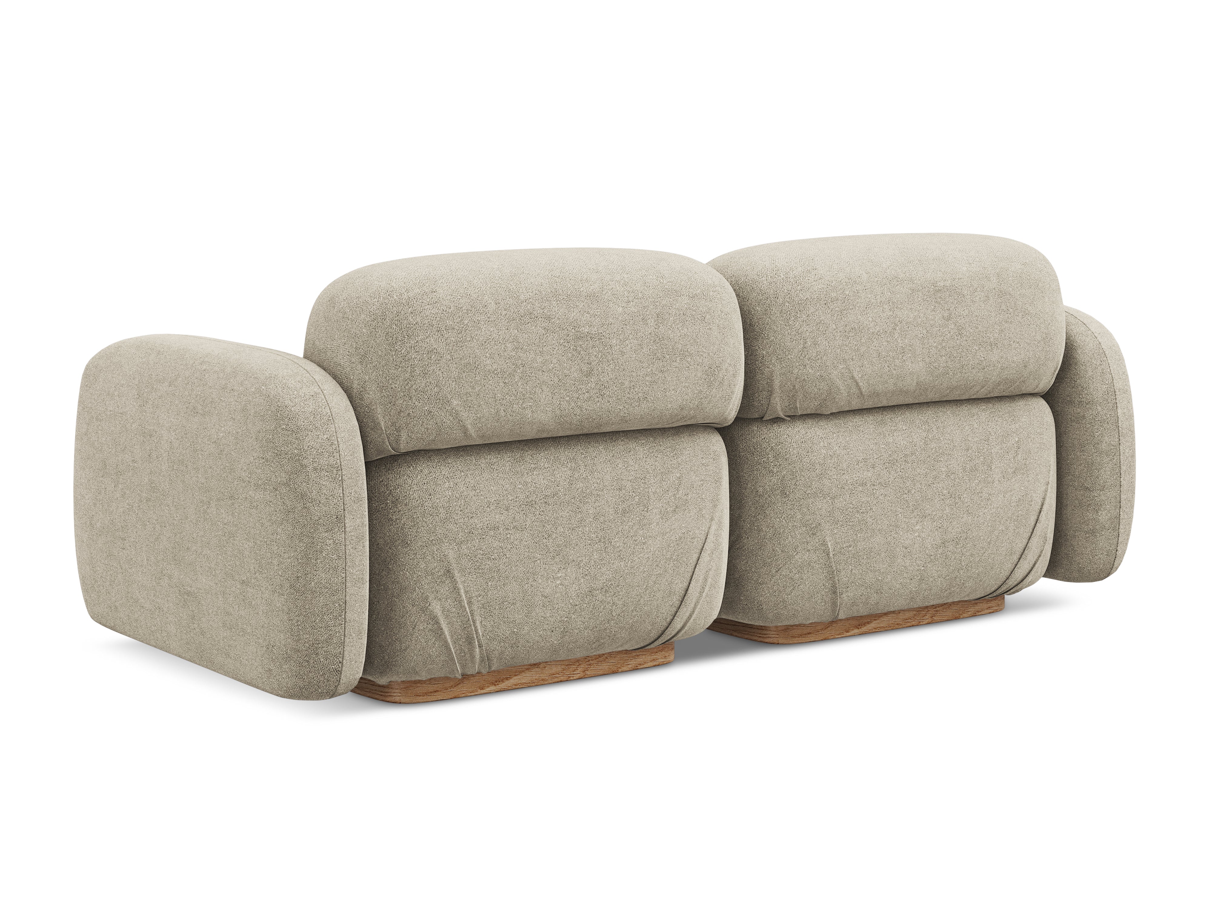 Sofa modułowa 3-osobowa AILANI beżowy boucle