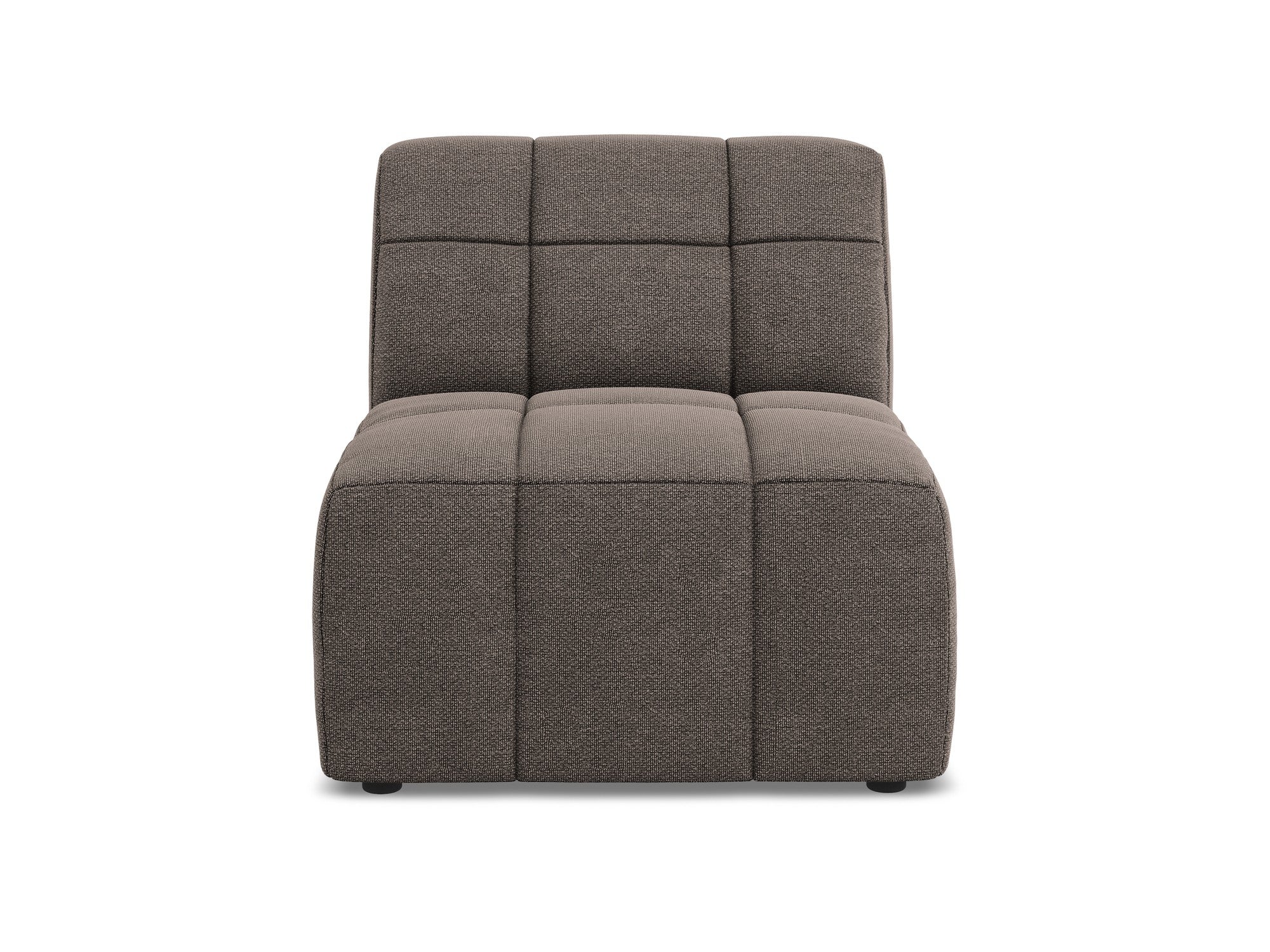 Sessel / Modul ALOHA schokoladenfarbener Boucle
