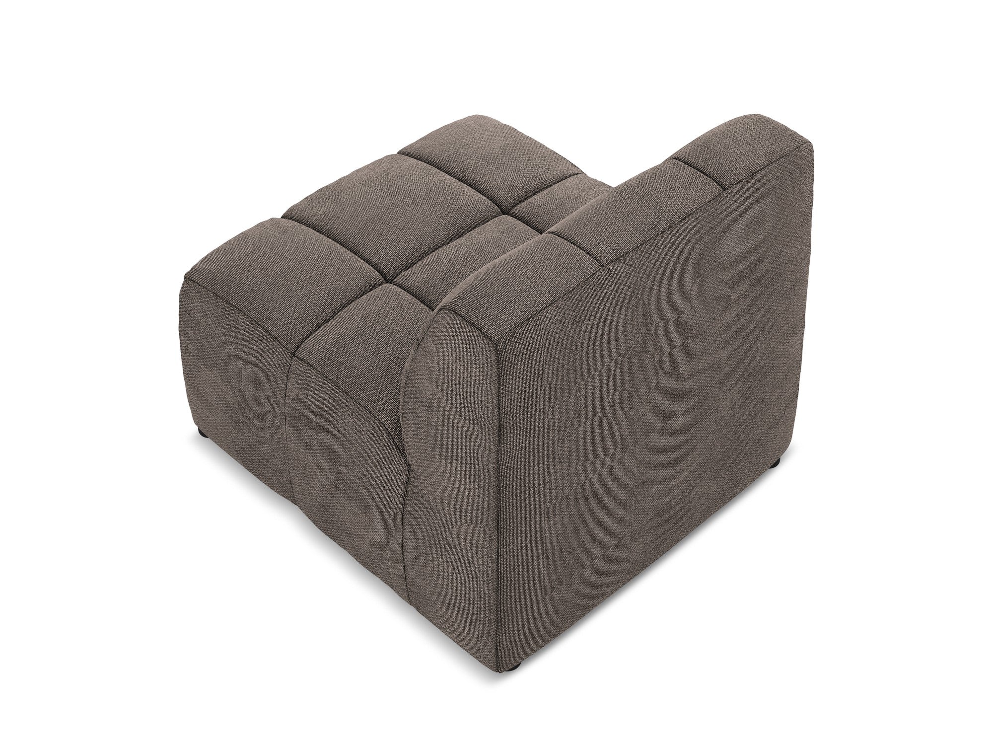 Sessel / Modul ALOHA schokoladenfarbener Boucle