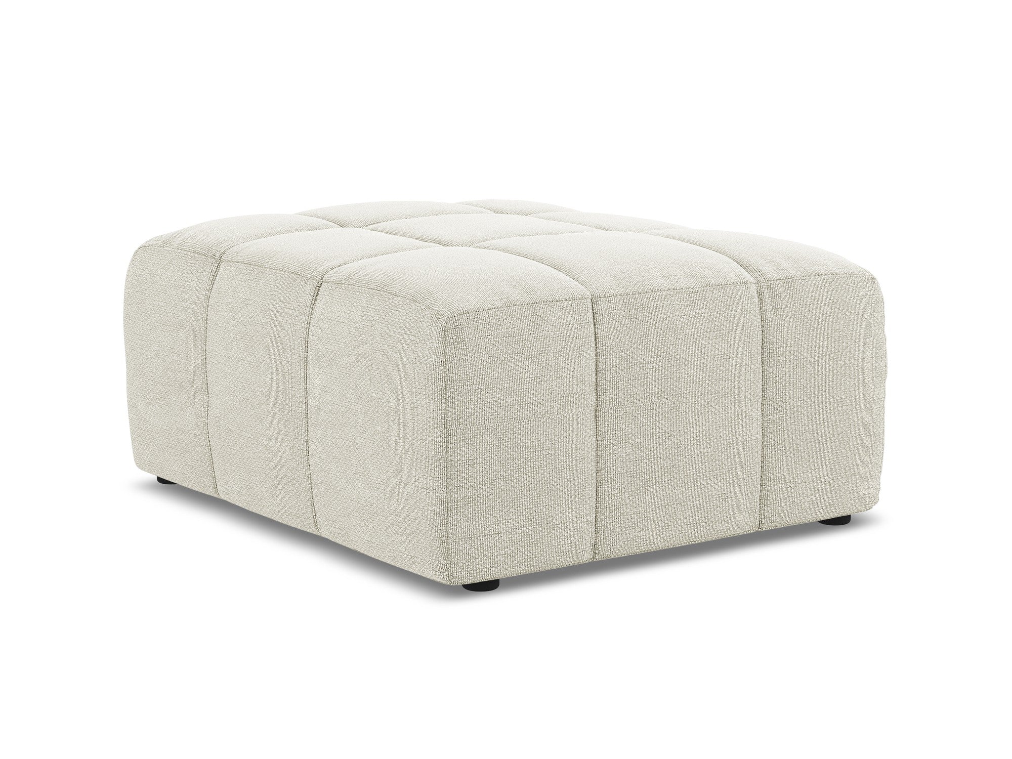 Hocker / Modul ALOHA sandfarbener Boucle