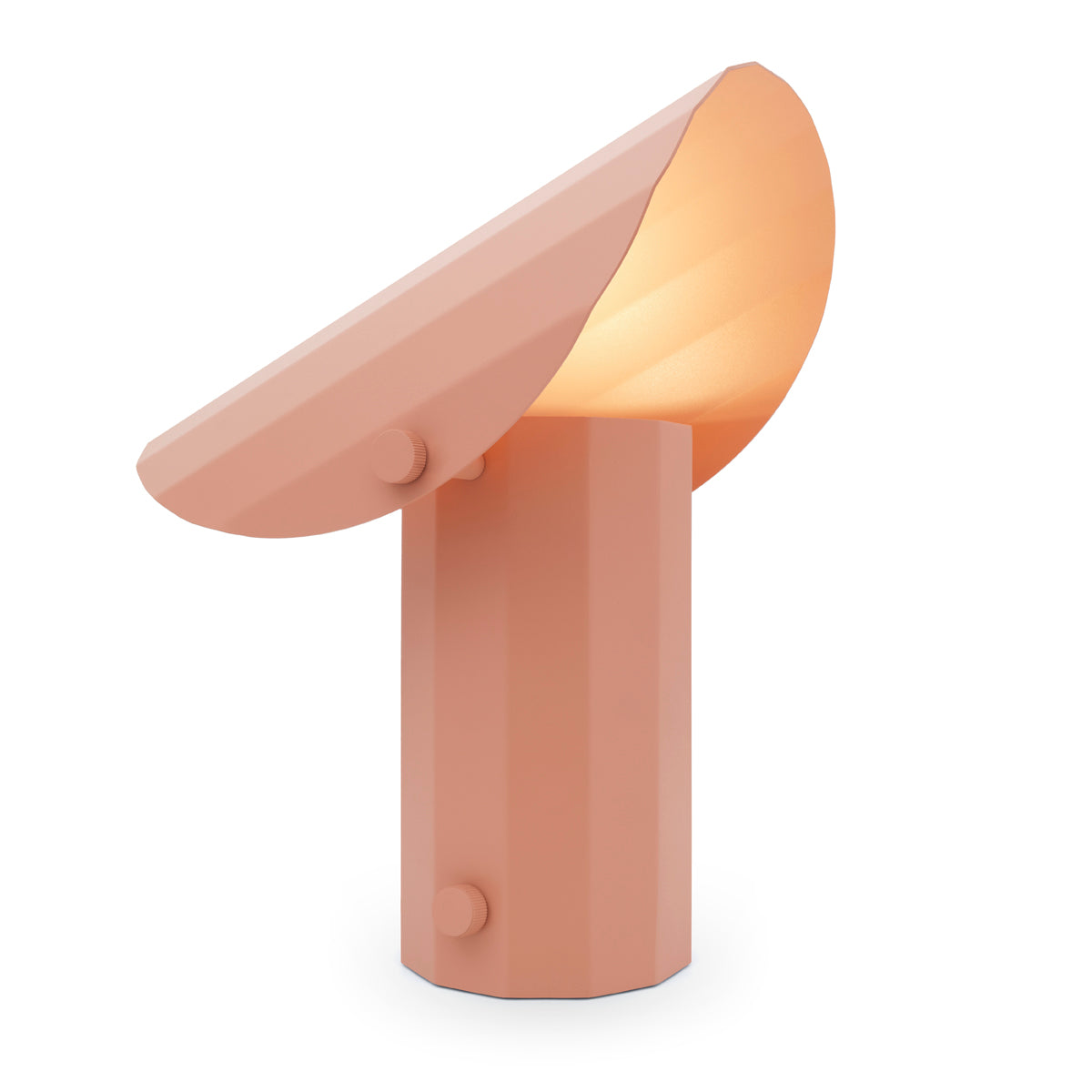 Lampa stołowa APOLIN złamany róż