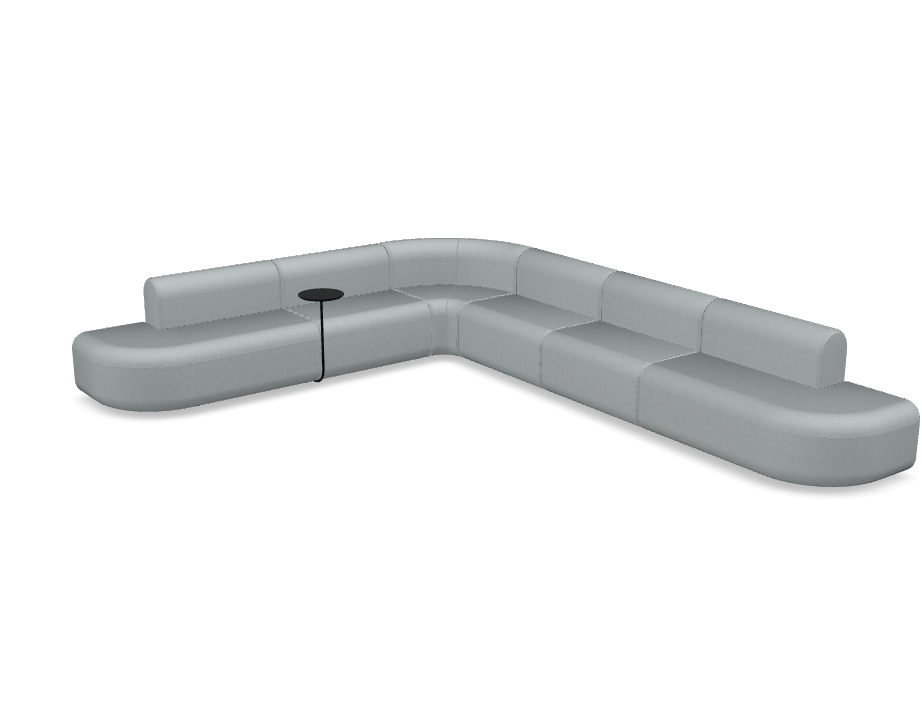 Sofa 6-modułowa narożna ARTIKO tapicerowana